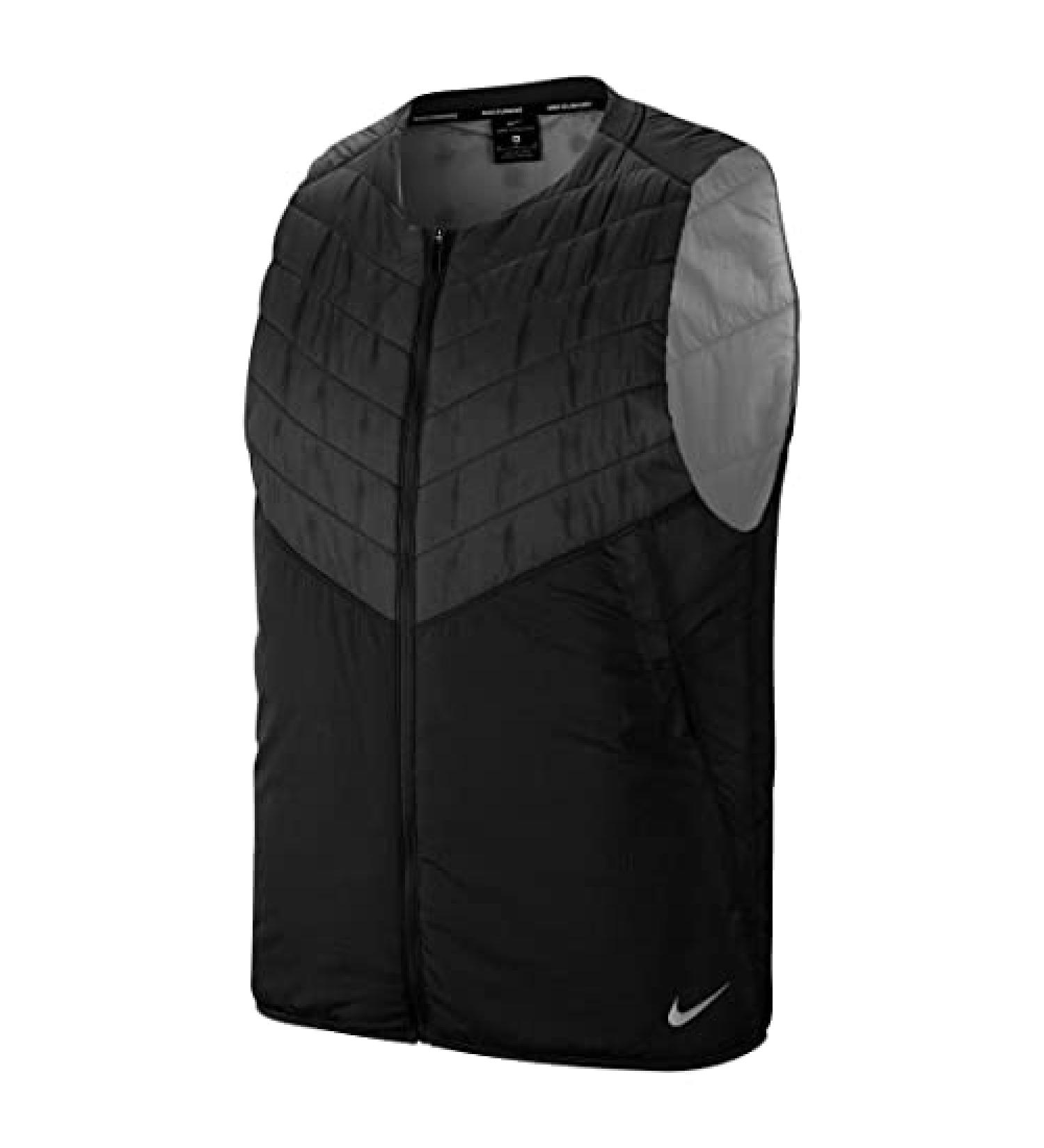 Nike AeroLayer Men's Running Vest - Large, Black/Photon Dust - Buy Online on SooperMarket.com
