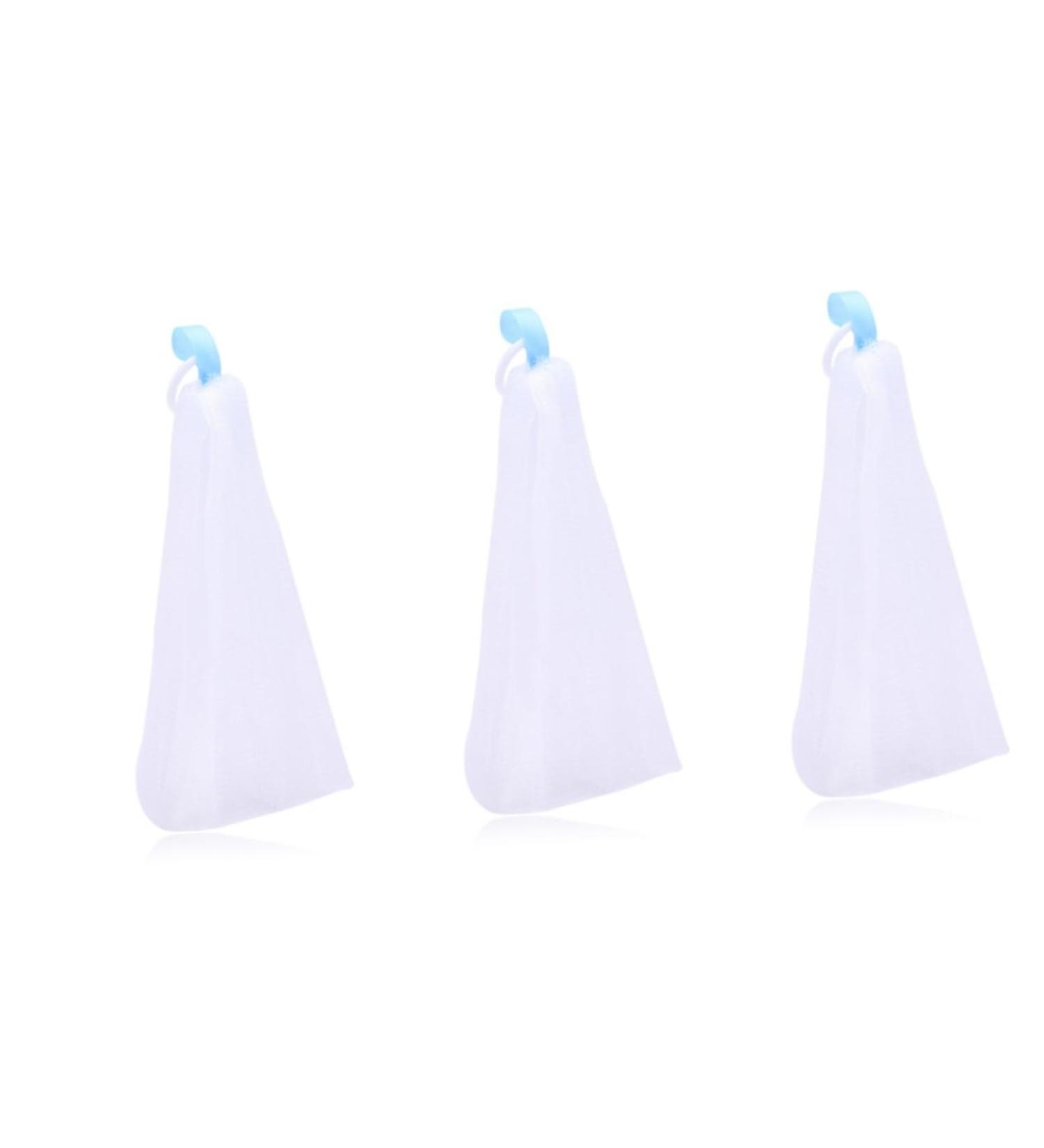 NOLITOY 3pcs Soap Net Bag Drawstring Holder Bags for Soap Face Foam Exfoliating Mesh Soap Saver Bag Shampoo - Buy Online on SooperMarket.com