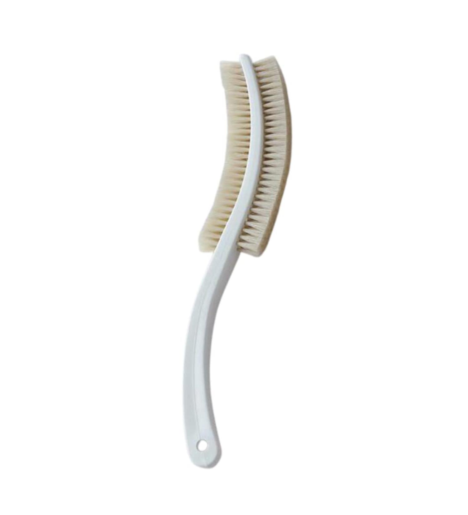 MEDOSAN Massage Brush with Long Handle | Natural Hair Bristles Shower Brush | International Shipping Available - Buy Online on SooperMarket.com