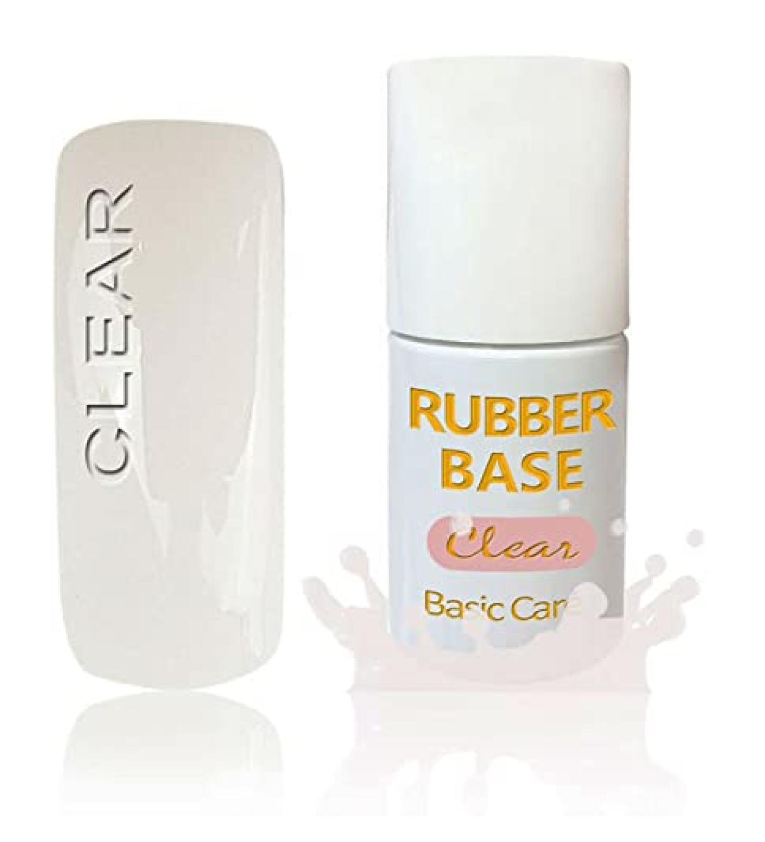 UV/LED Base Gel RubberGel Brush Bottle Spreading Gel Camouflage/MakeUp Gel (CLEAR)