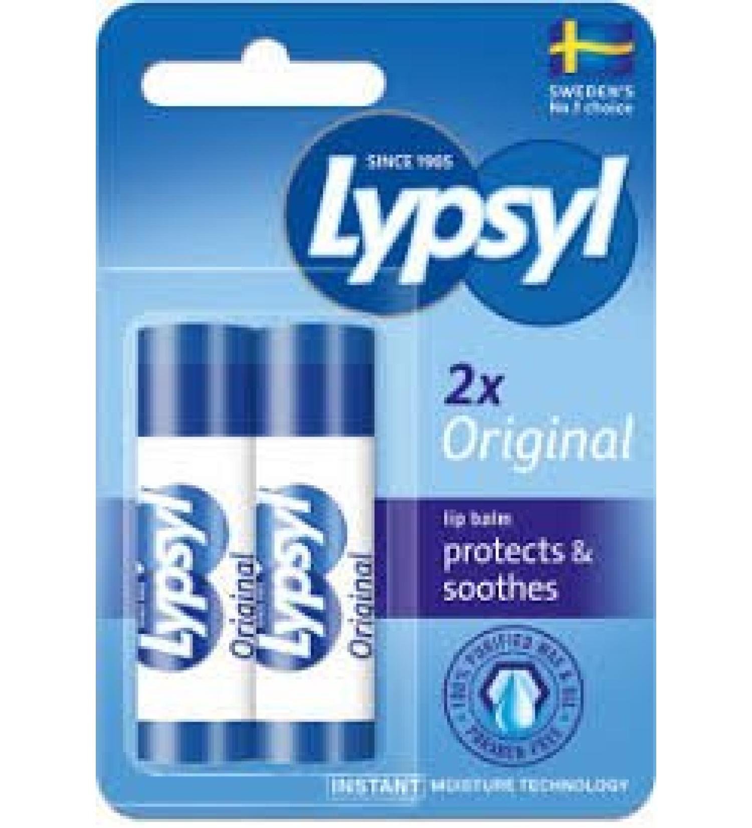 Lypsyl Lip Balm 2-pack - Lip moisturizer