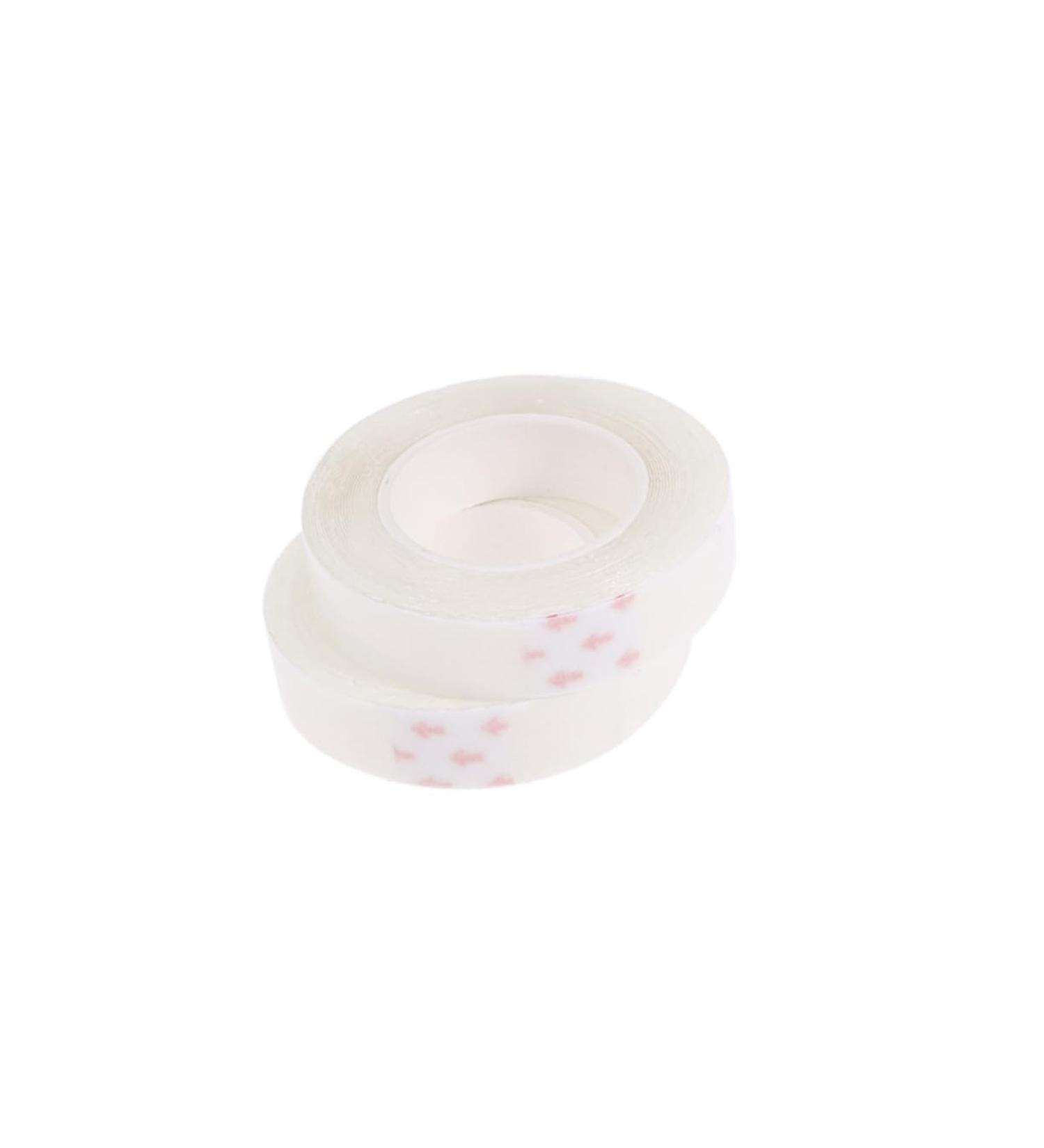 NOLITOY Double-Sided Hair Extension Tape - 2 Rolls Seamless Toupee Tape for Women | Front Lace Hair Accessory - White Size 1 - Buy Online on SooperMarket.com