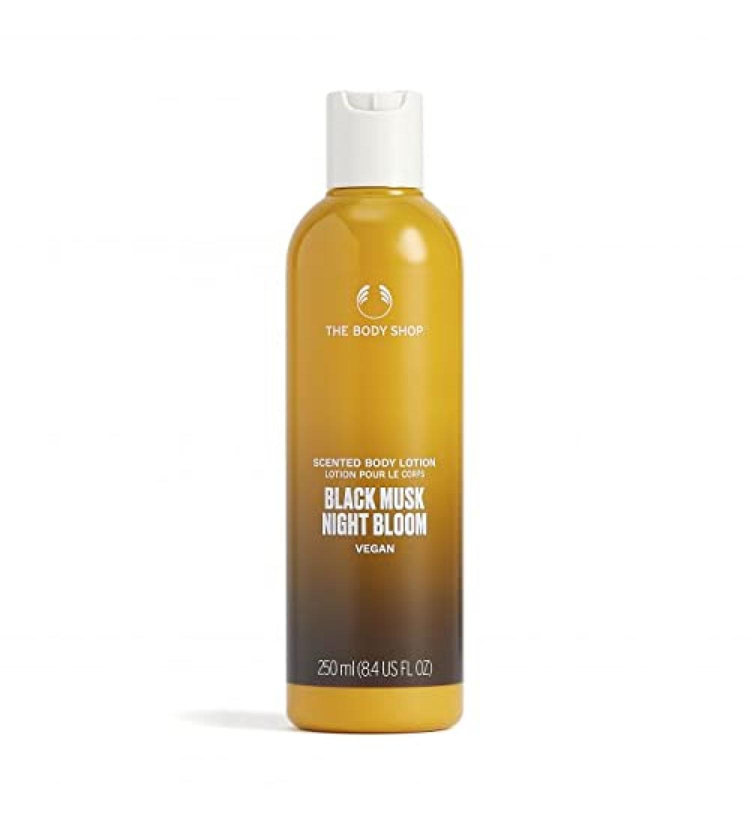 The Body Shop BLACK MUSK NIGHT BLOOM Scented Body Lotion VEGAN 250 ml