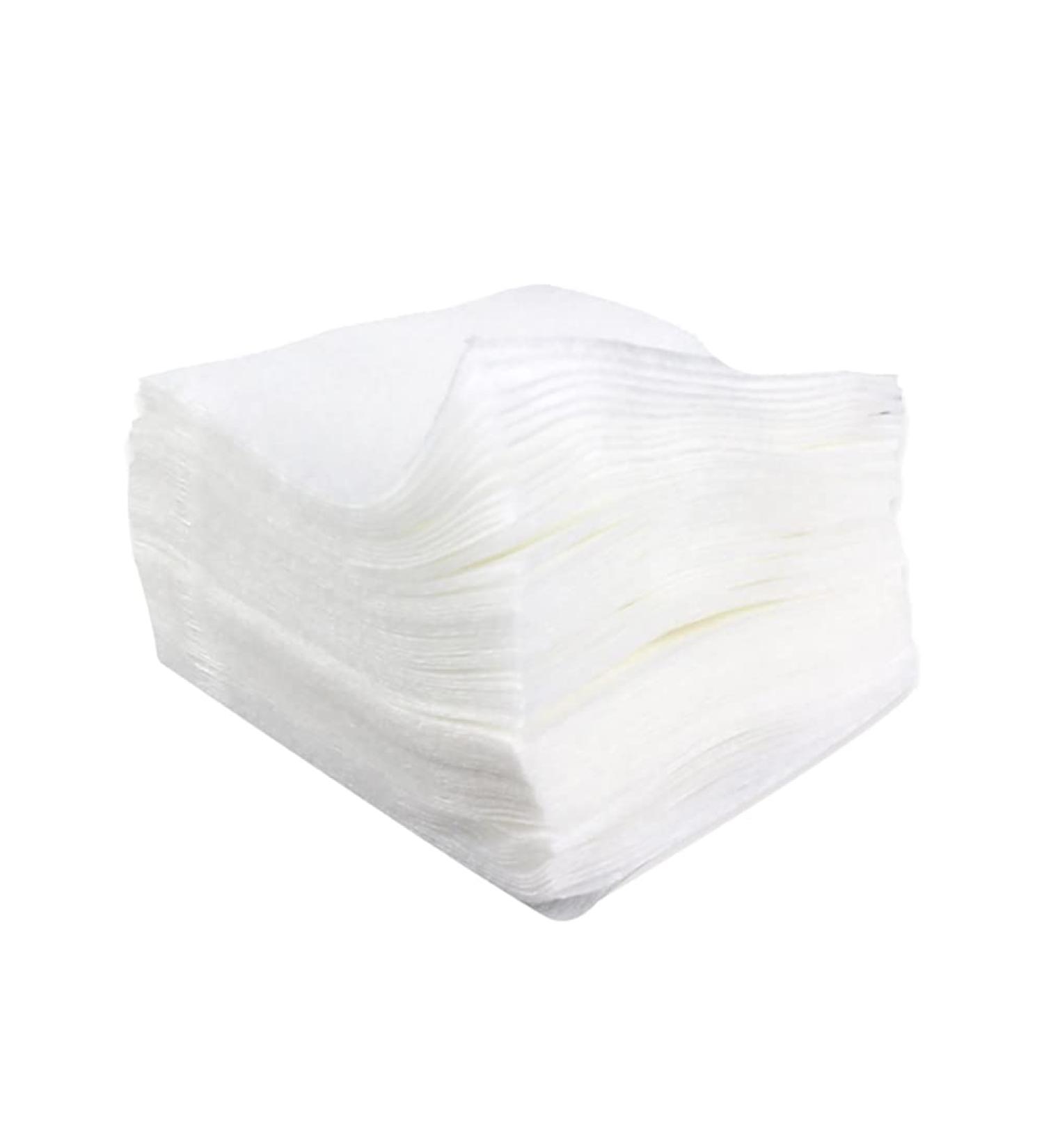 1200 Pcs Square Cotton Pads Makeup Remover & Facial Cleaning Wipes for Skincare | Large Cosmetic & Nail Polish Remover Pads - Buy Online on SooperMarket.com