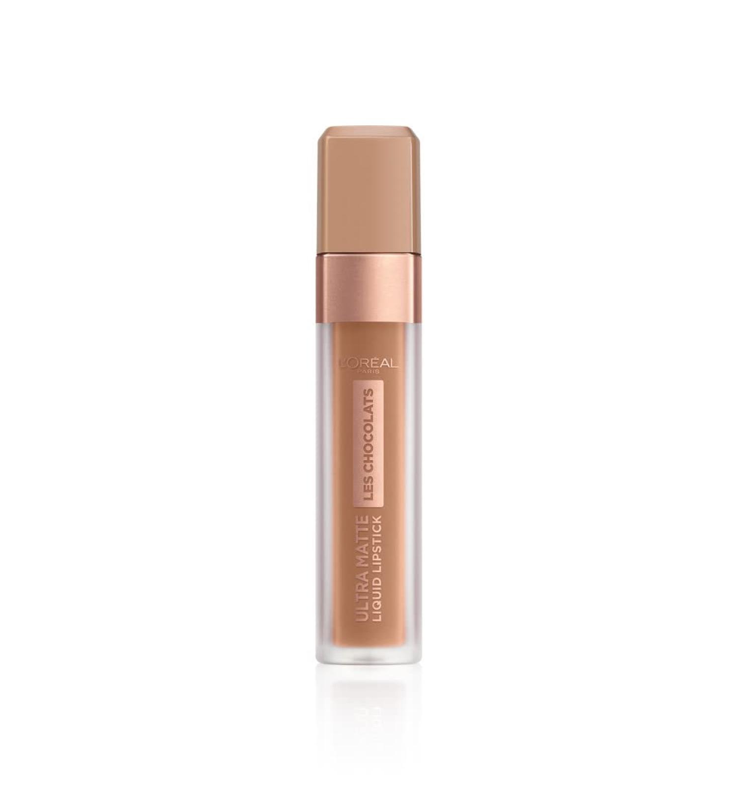 L'Oreal Paris Les Chocolats Ultra Matte Liquid Lipstick 860 Ginger Bomb - 7.6 ml - Buy Online on SooperMarket.com