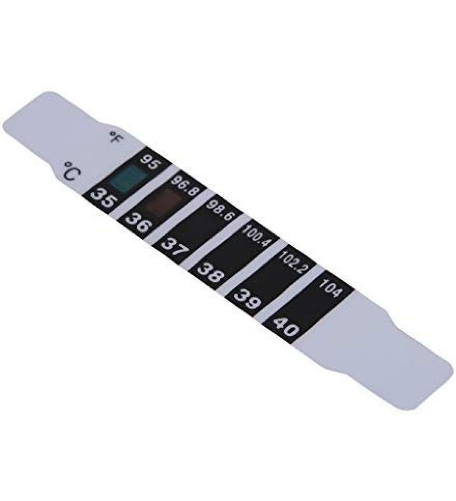 Fever Head Thermometer for Children - Hygienic Forehead Temperature Test | Travel-Friendly 10x Thermometer - Buy Online on SooperMarket.com