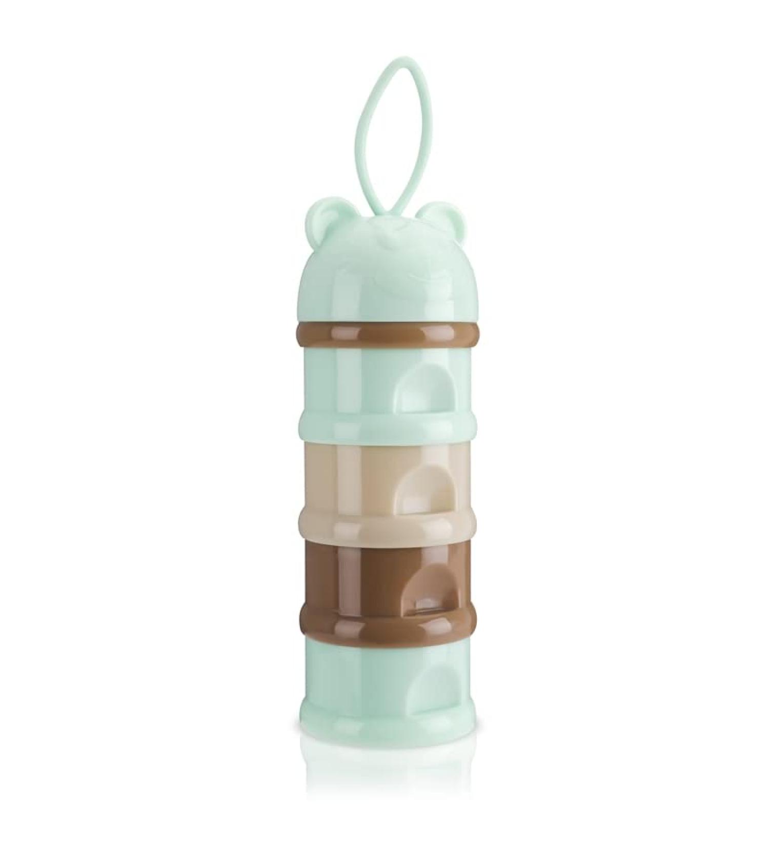 RosewineC 4-in-1 Portable Milk Powder Dispenser for Baby Feeding - 240ml Travel Storage Container - Buy Online on SooperMarket.com