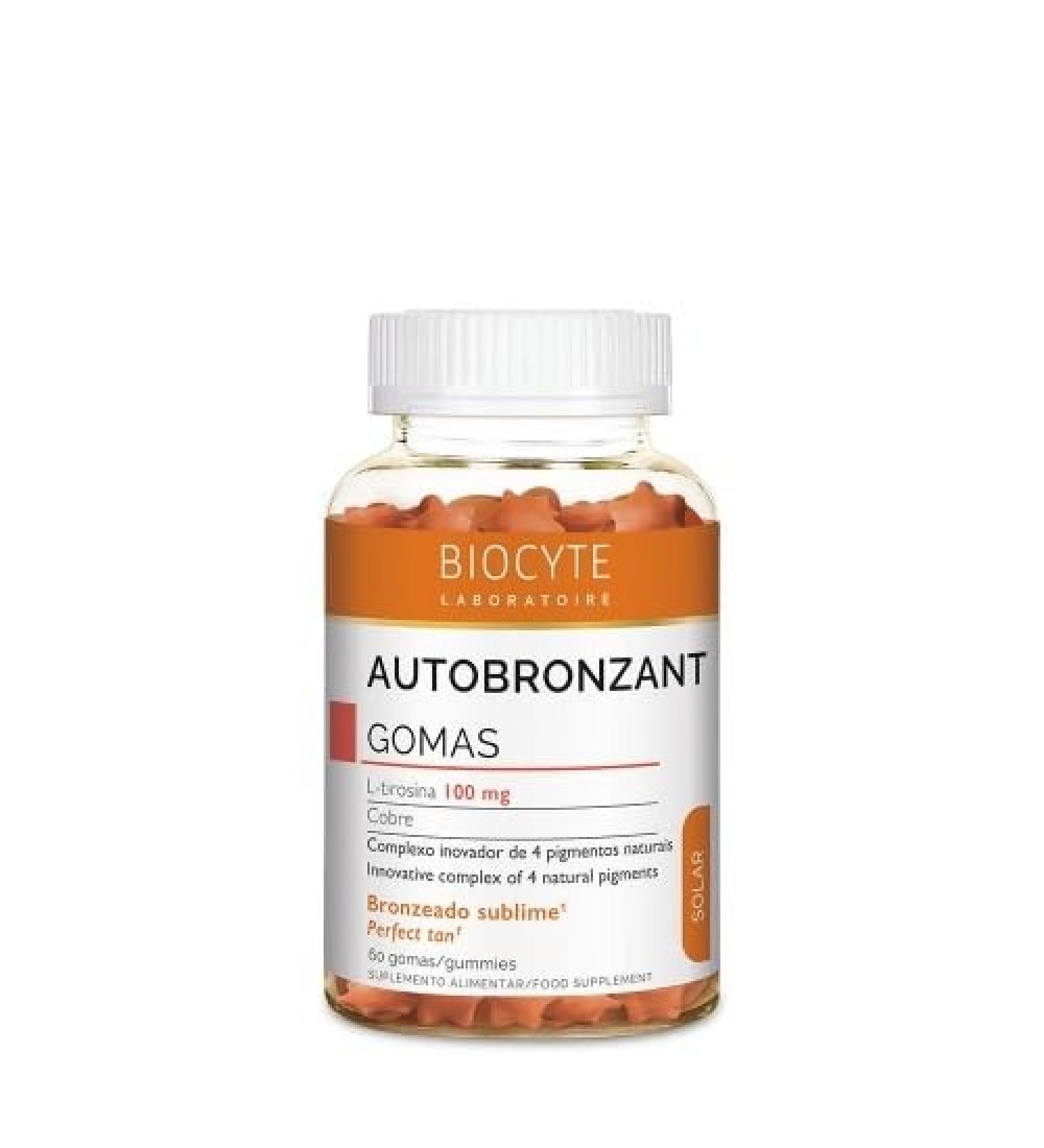 Biocyte Autobronzant Gummies 60 Units