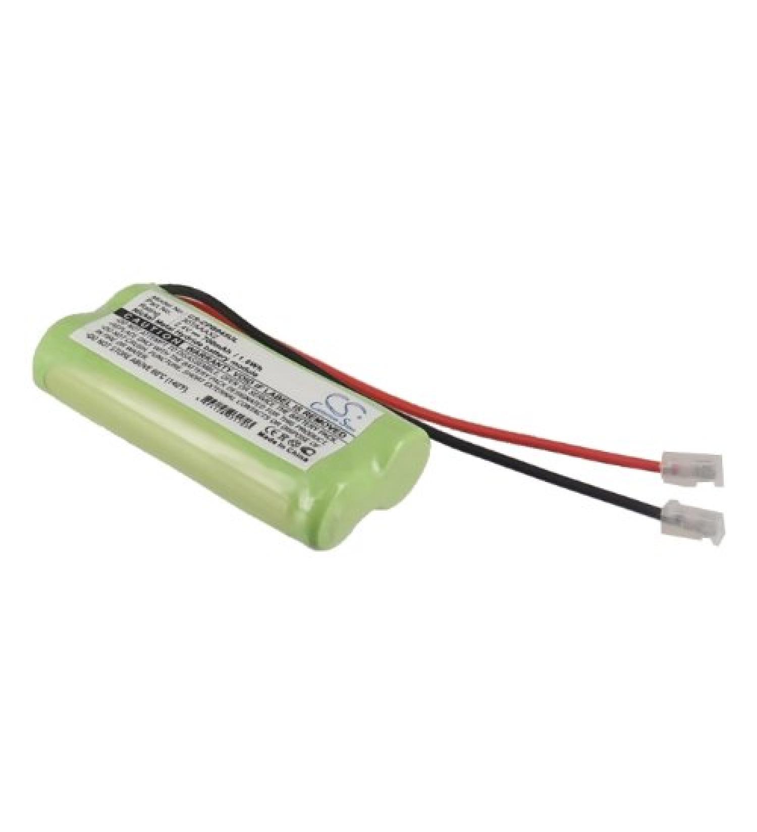 700mAh Battery Replacement for Universal AAA (2 Pack) - High Performance 2.4V Rechargeable Batteries - Buy Online on SooperMarket.com