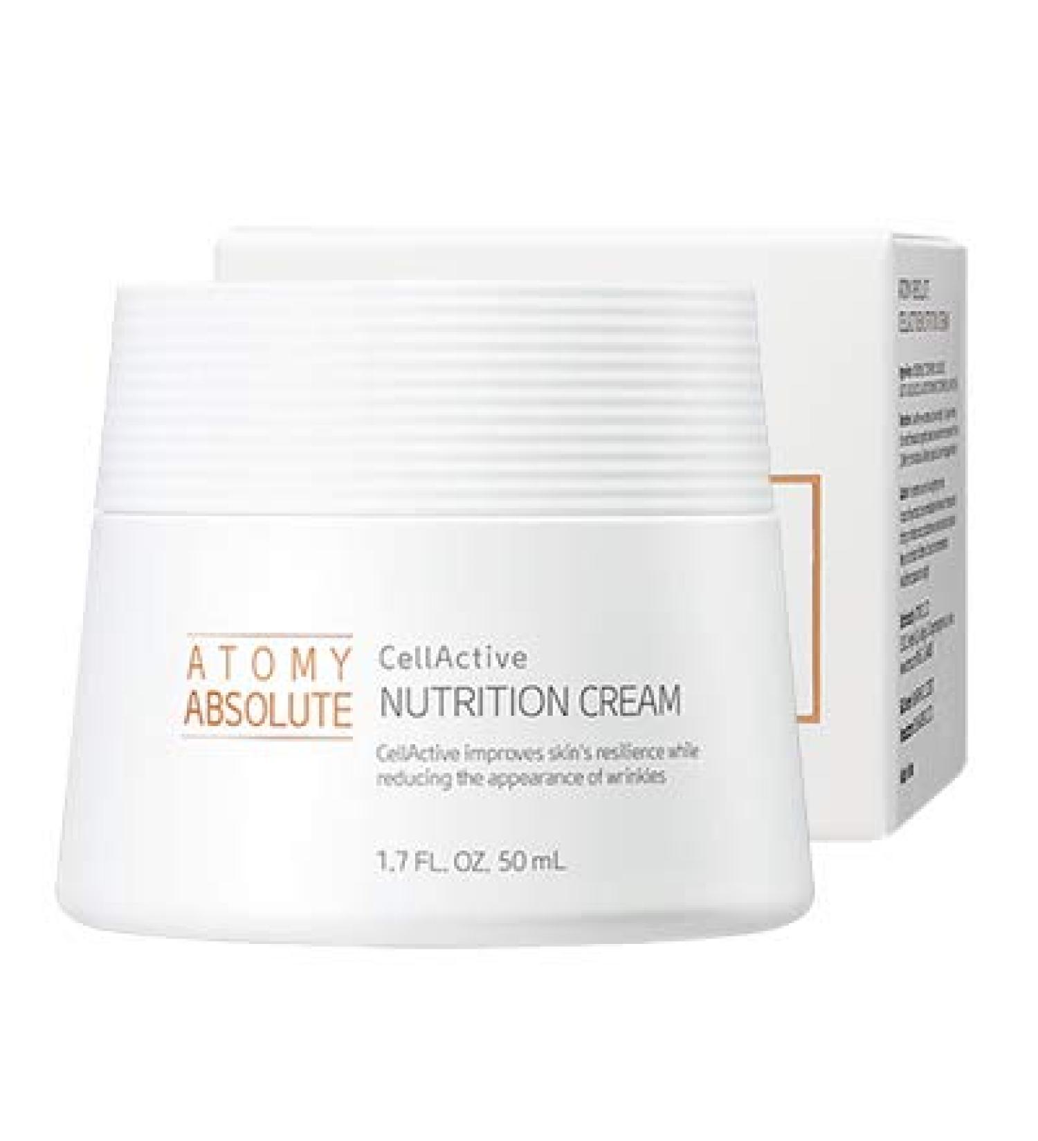 Atomy Absolute CellActive Nutrition Cream 1.7FL OZ.50ml-Made in South Korea