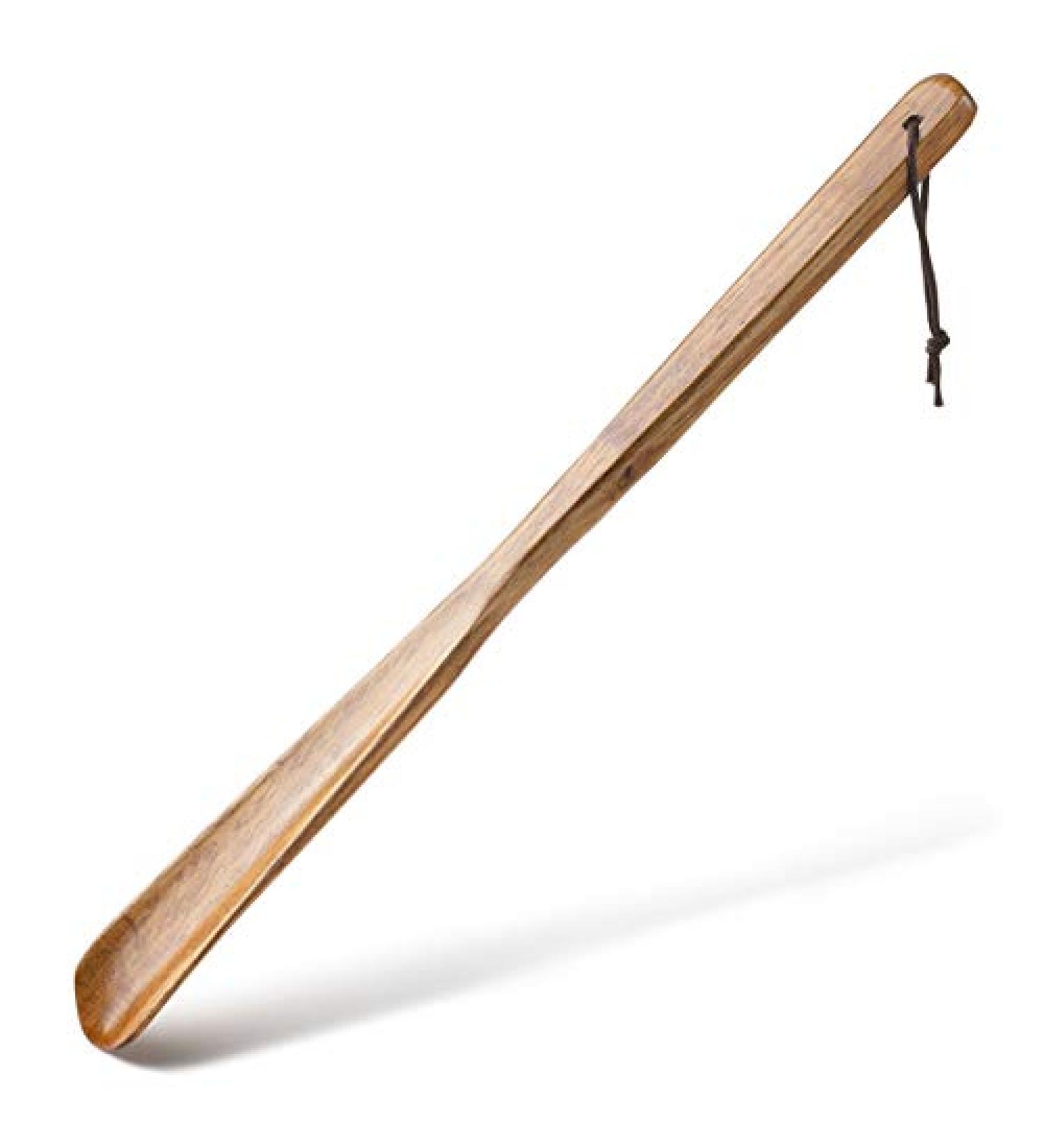15 TungSam Wooden Shoe Horn - Long Handle, Easy to Use and Carry - Buy Online on SooperMarket.com
