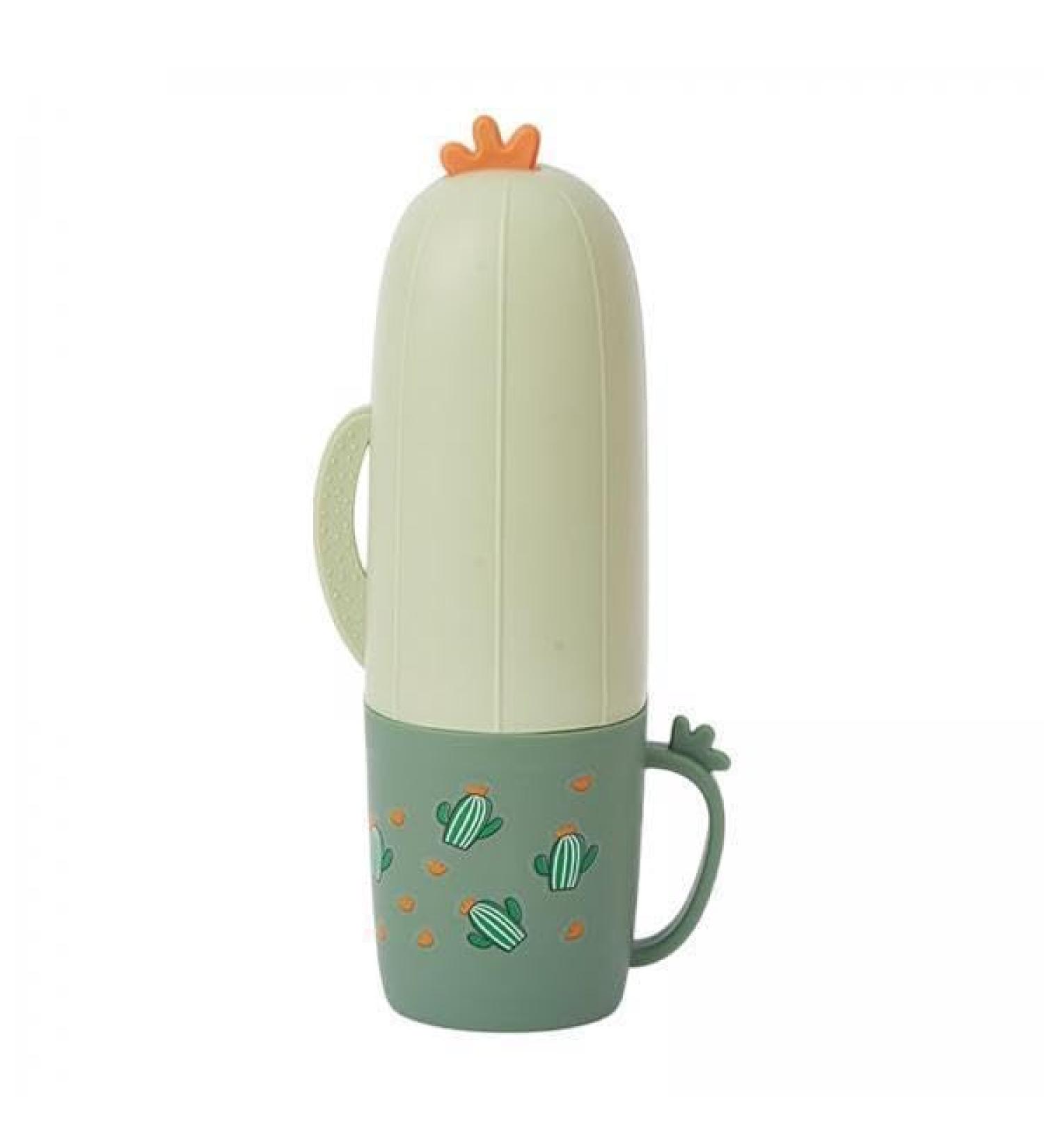 Buy Magideal 5x Travel Toothbrush Cup Set - Portable Toothpaste Holder & Cute Raccoon Towel Storage Box for Travel - Perfect for On-the-Go Use! - Buy Online on SooperMarket.com