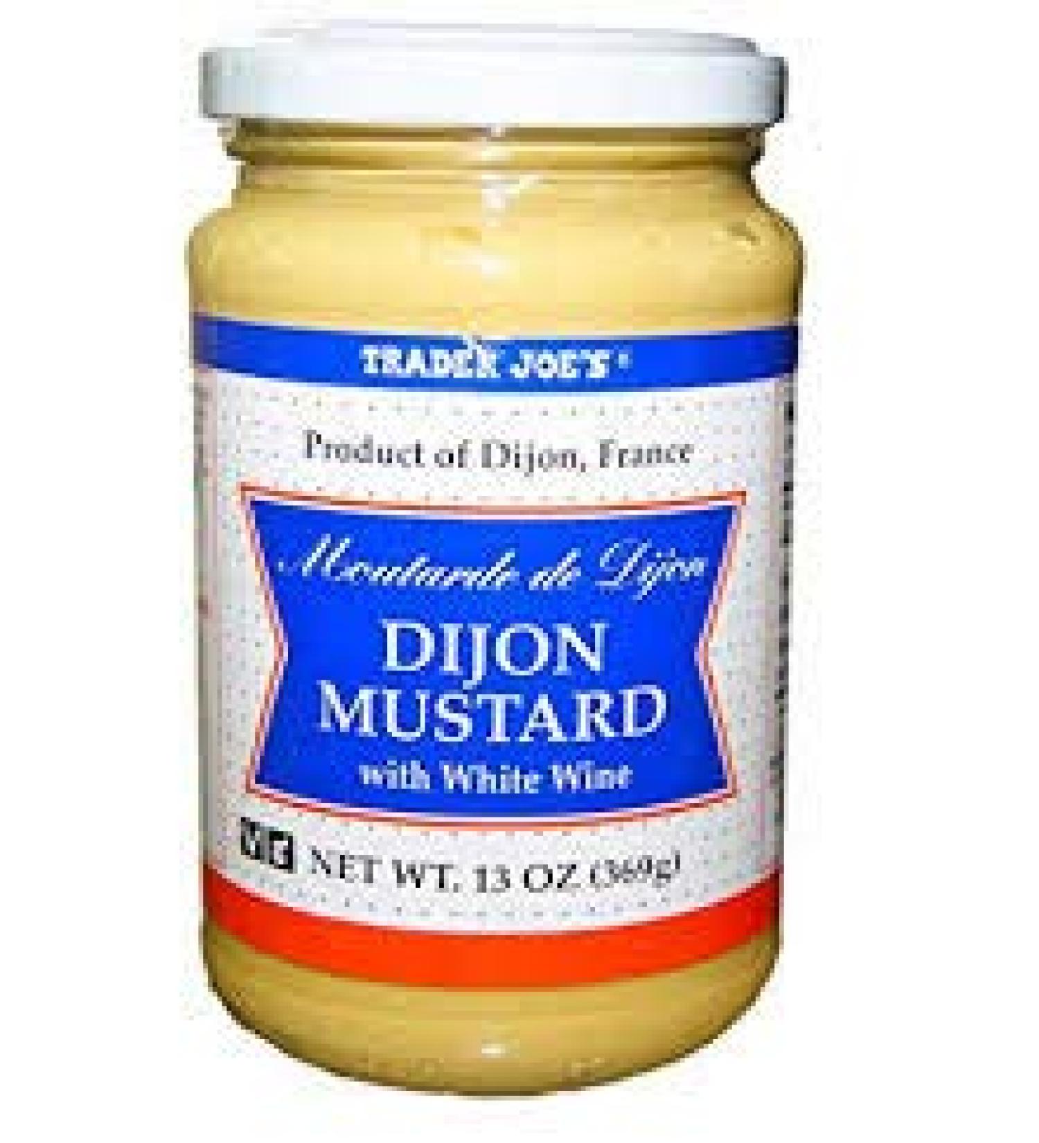 Trader Joe's Dijon Mustard with White Wine 13 oz (Pack of 2)