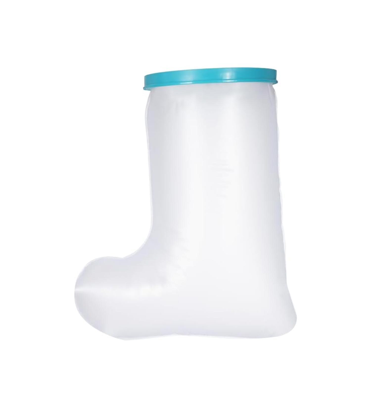 Besuso 1 Piece Waterproof Leg Cast Cover for Shower Adult Reusable Shower Boot Cover for Leg Foot Ankle - Buy Online on SooperMarket.com