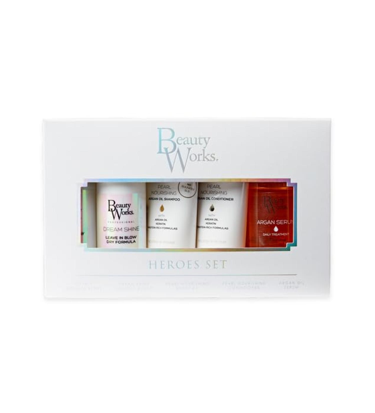 Beauty Works Hero Gift Set Travel Size Haircare Kit