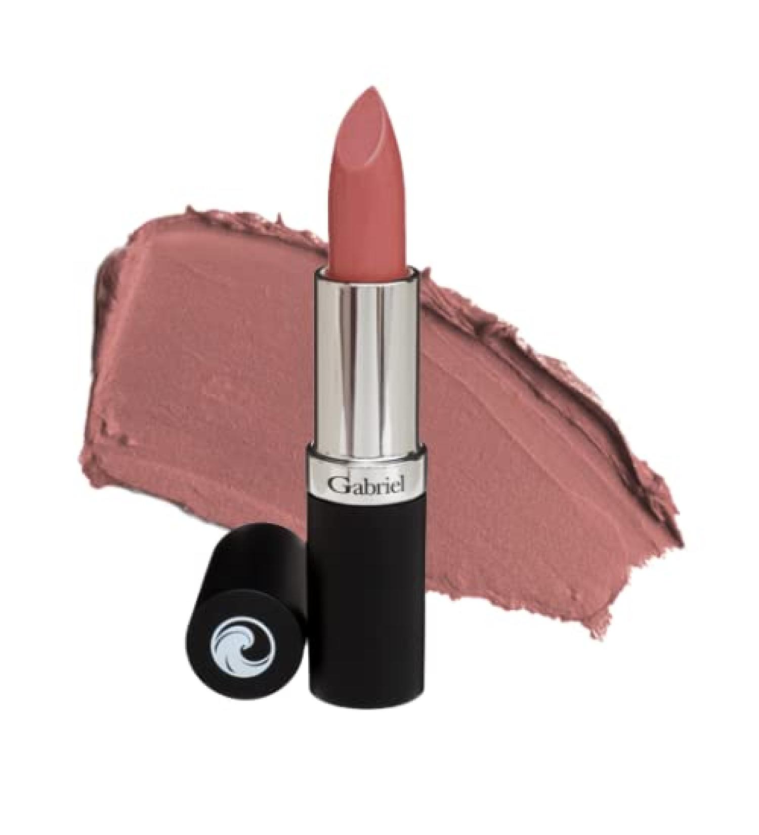 Gabriel Cosmetics Lipstick in Eve - Deep Rose Quartz/Cool Cr me 0.13 Oz | Long-lasting Vegan Lip Color - Buy Online on SooperMarket.com