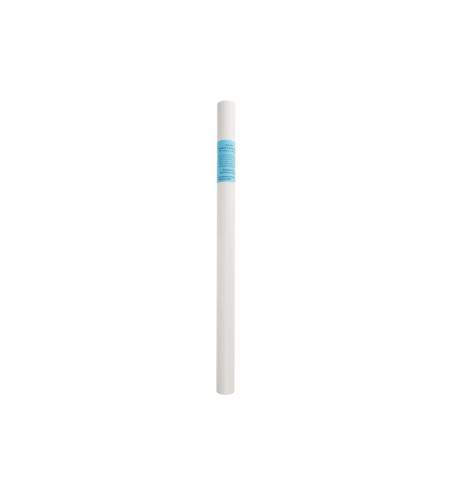 Swedish Tracing Paper - Sewing Transfer Paper, 29" x 10 Yards (White)