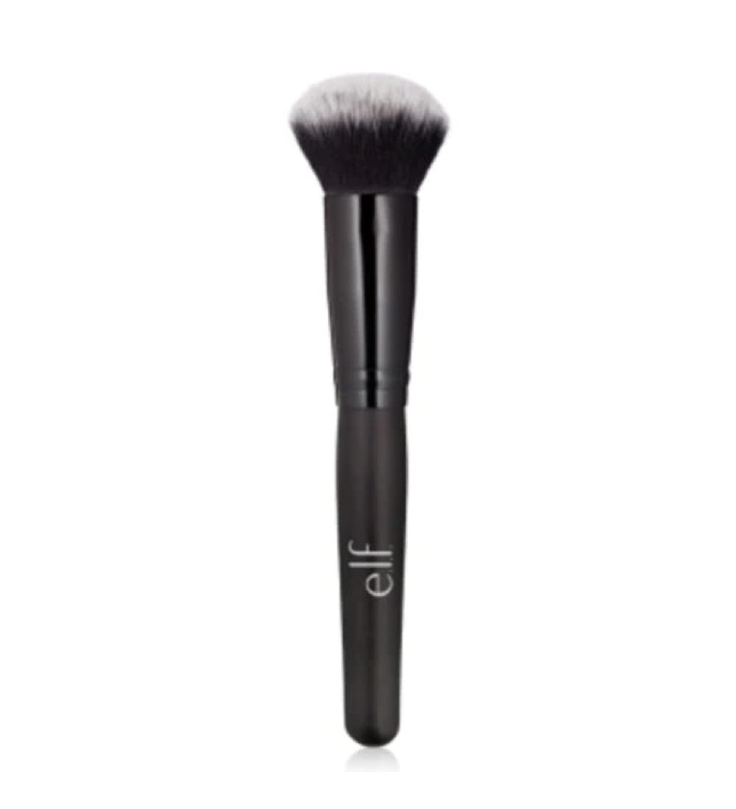 e.l.f. Powder Blurring Brush for Precision Application, Synthetic