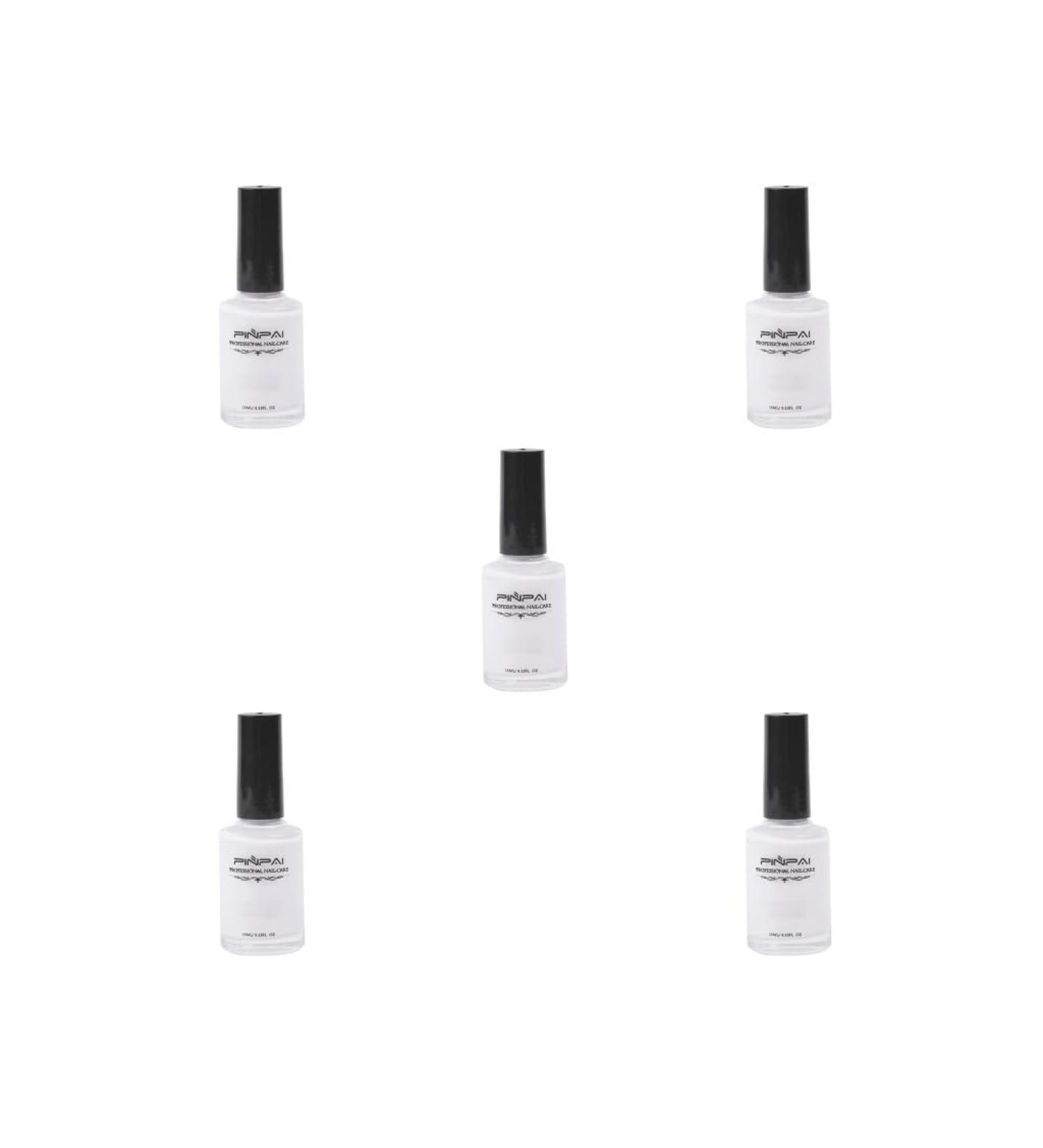 5 set of Nail Polish Glue Peel Off Liquid Nail Art Tape Latex Tape Finger Skin Protected Liquid Nail Care Tool White 15ml 5 set of (White 15ml) - Buy Online on SooperMarket.com