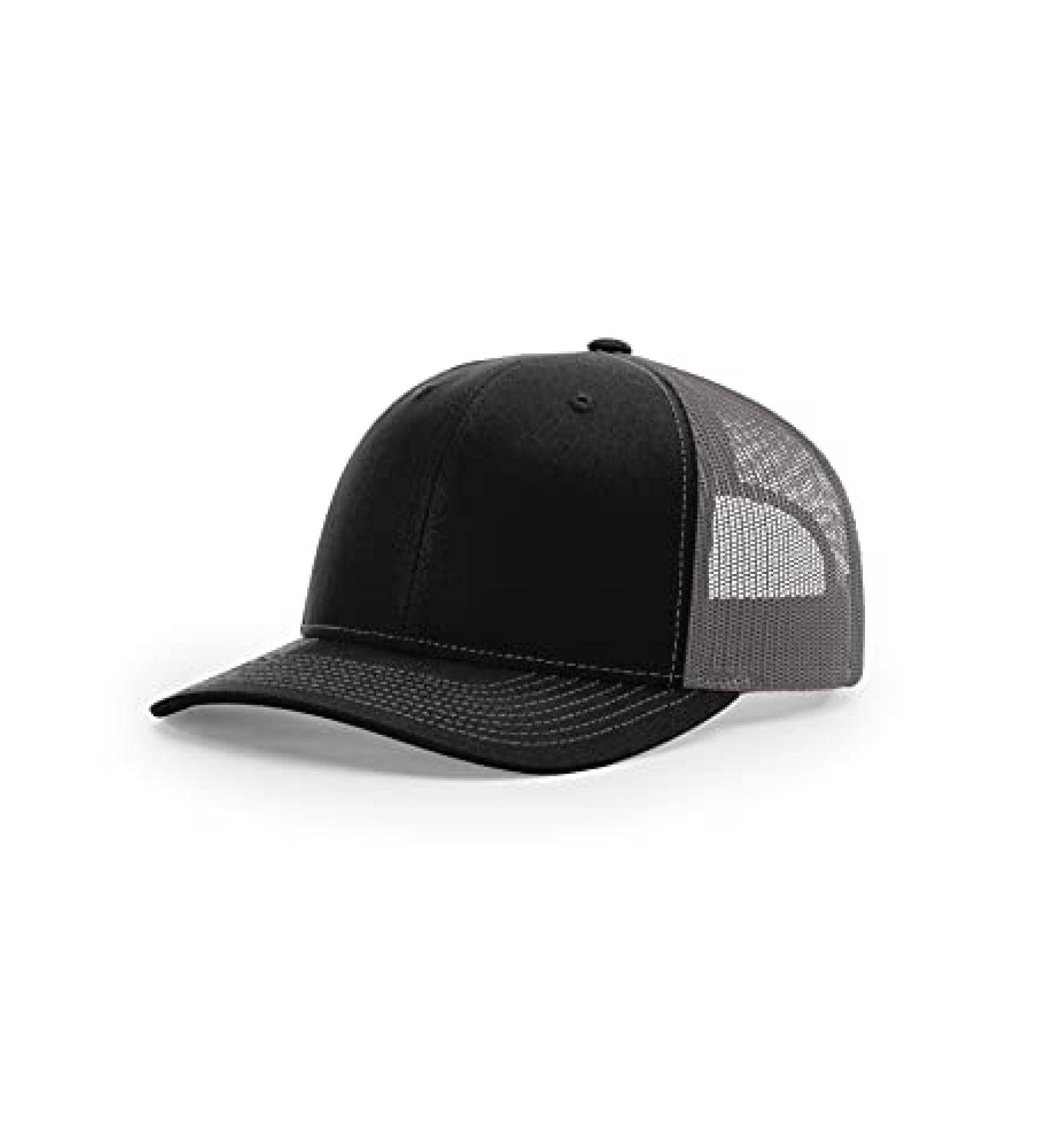 RICHARDSON Boy's Trucker Snapback Cap in Black/Charcoal: Stylish and Comfortable - Buy Online on SooperMarket.com