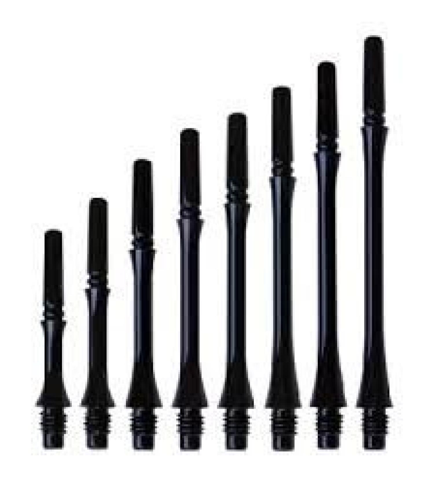NineDartOut.us Fit Shaft Gear - Black Slim Spinning #5 - Medium (31.0mm)