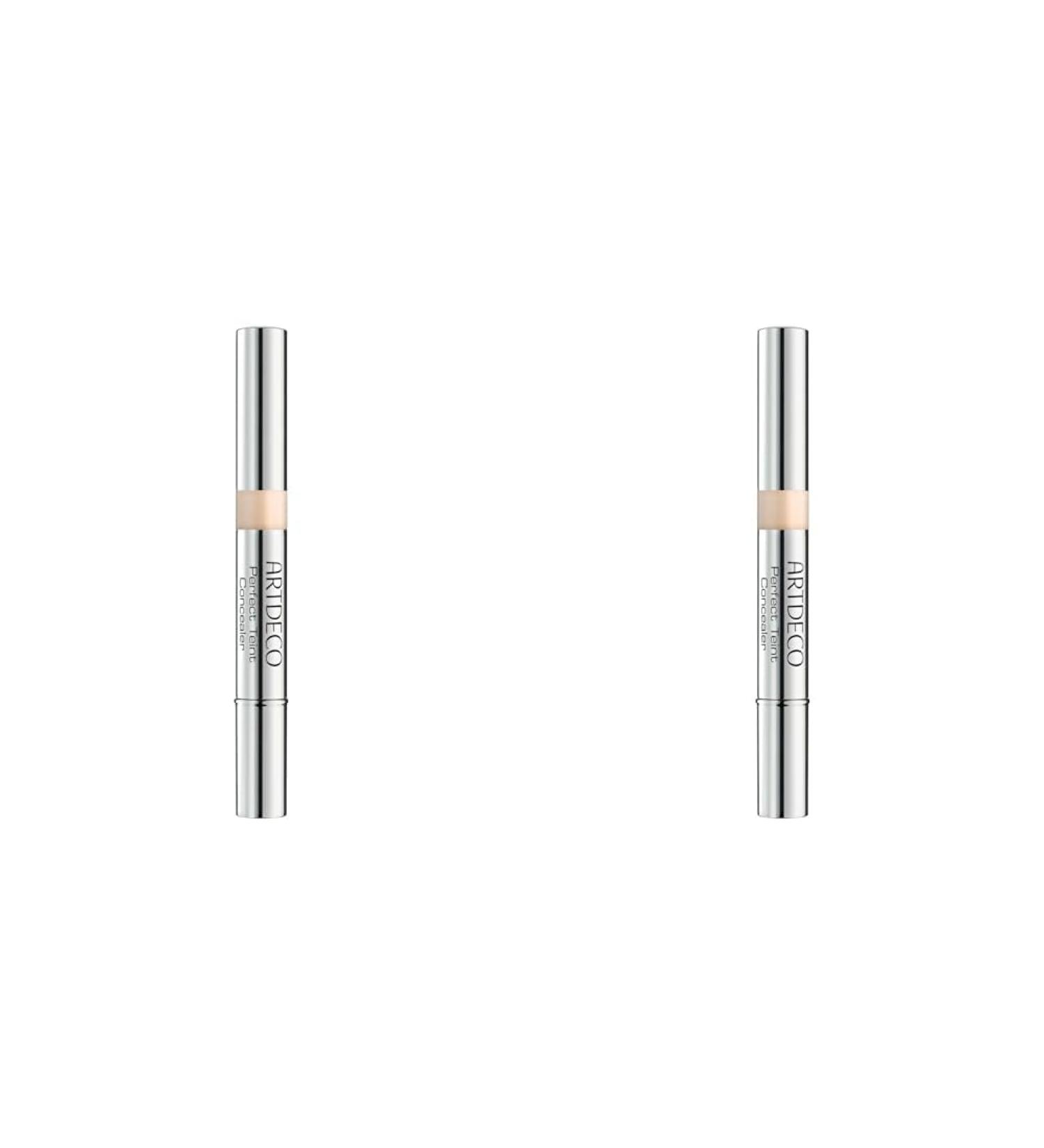 ARTDECO Perfect Teint Concealer - Liquid Dark Circle Cover - Neutral Light | Pack of 2 - 1.8 ml x 2 for Flawless Skin - Buy Online on SooperMarket.com