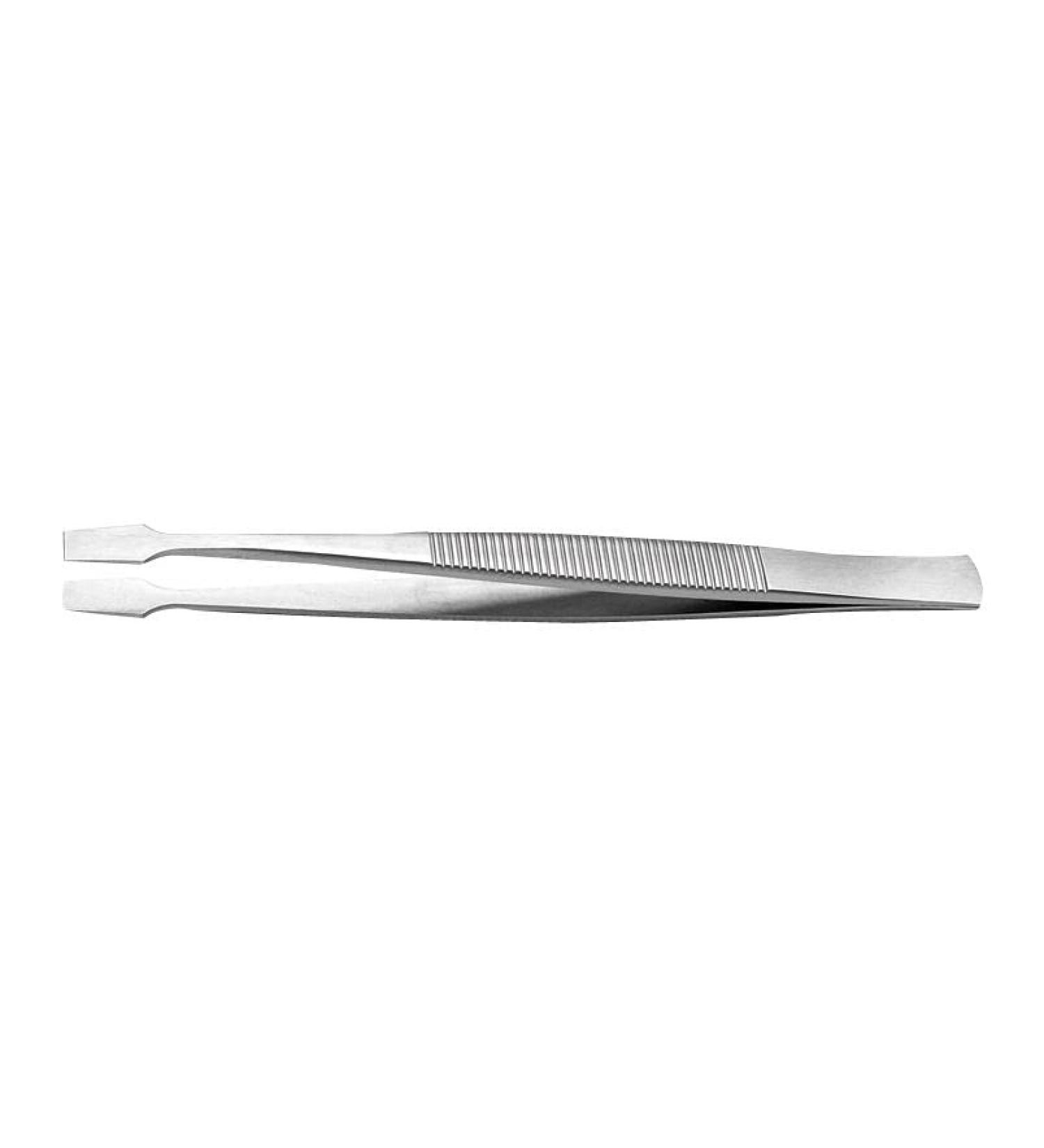 Tweezers straight/flat 105 mm tweezers and replacement tips 1 piece | 127.SA