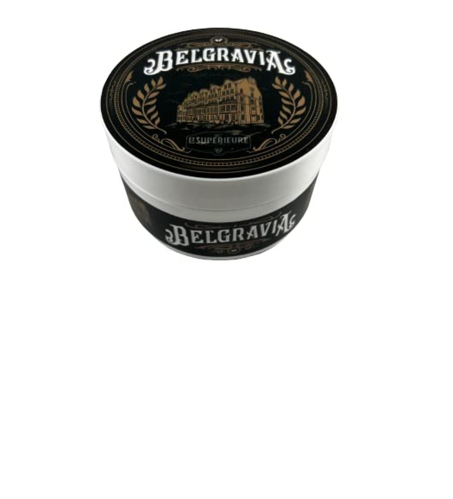 Belgravia Vegan Shave Cream - Antioxidant Rich Cruelty-Free with Pineapple & Cedarwood | International Shipping - Buy Online on SooperMarket.com