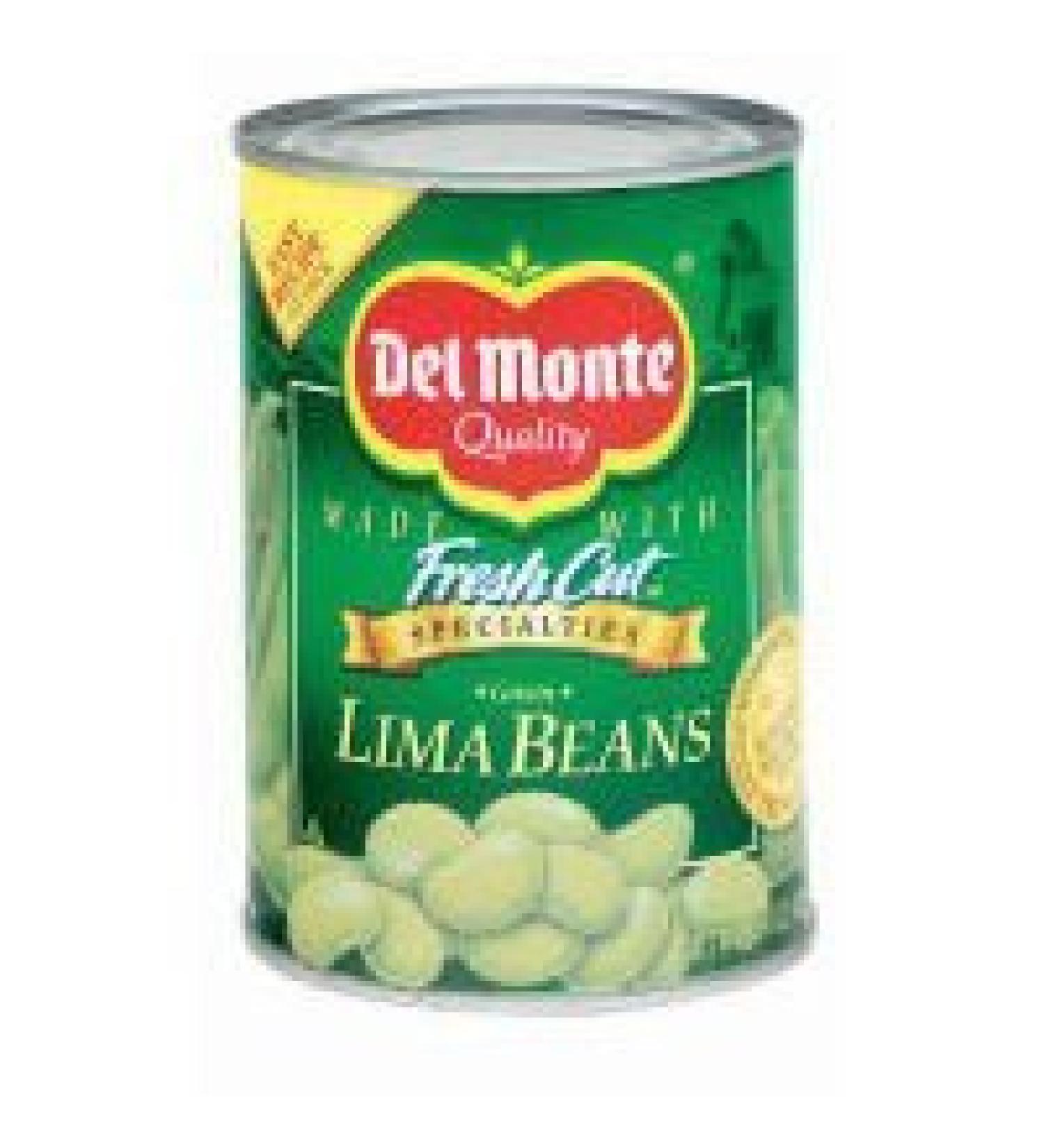 Del Monte Green Lima Beans, 15.25oz Can