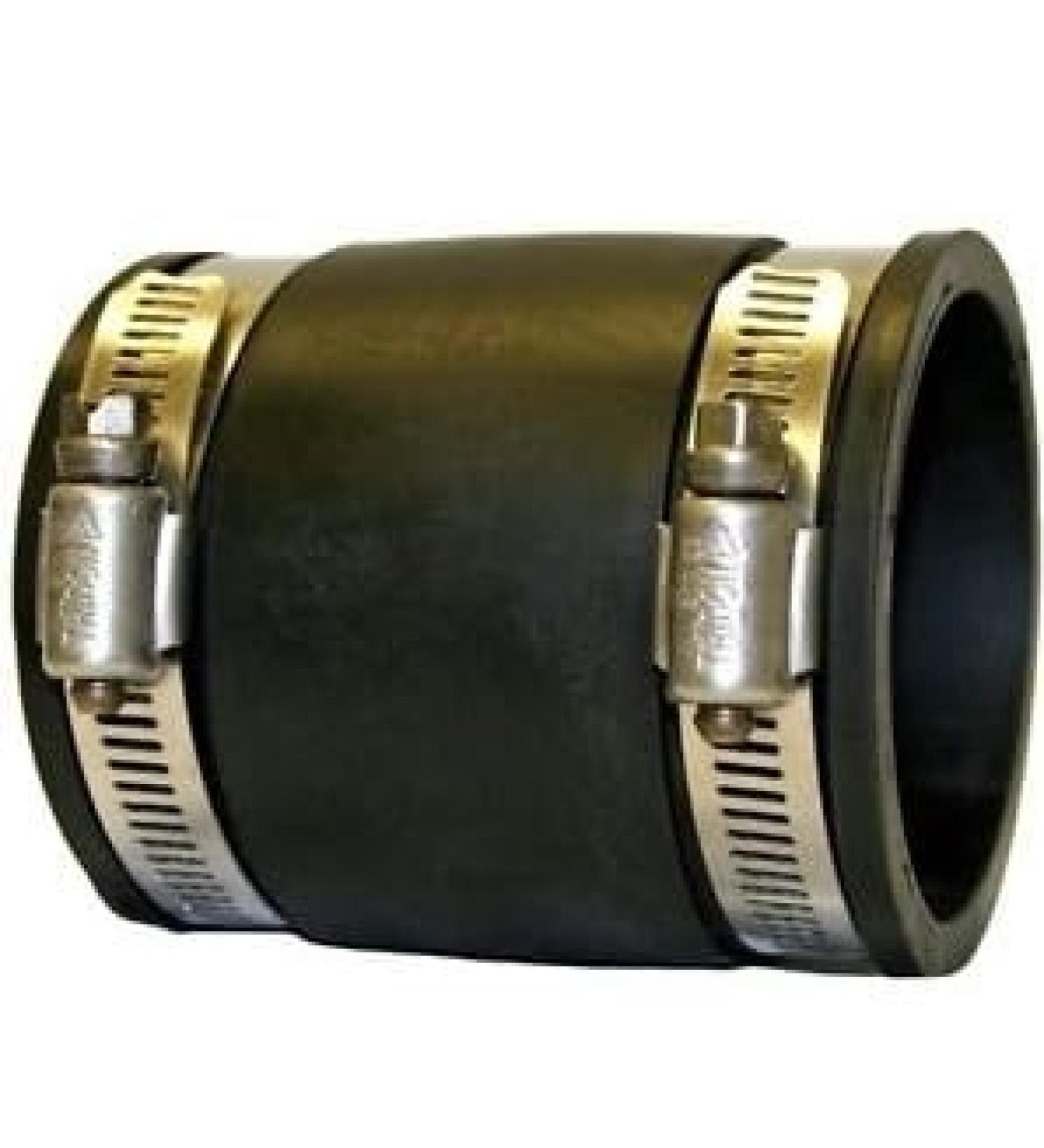 Swell Rubber Straight Connector | Pond Pipework Fitting (3 inch)