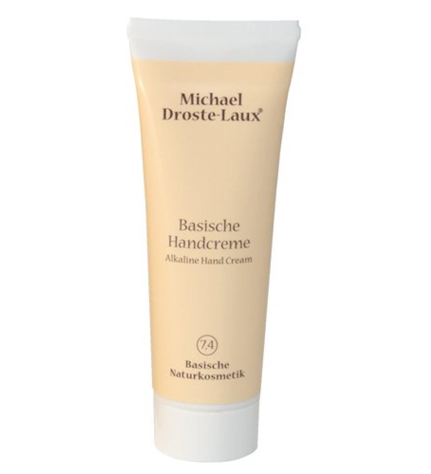 Michael Droste-Laux Alkaline Hand Cream 7.4 pH value Alkaline Natural Cosmetics Alkaline Hand Cream Content: 50ml