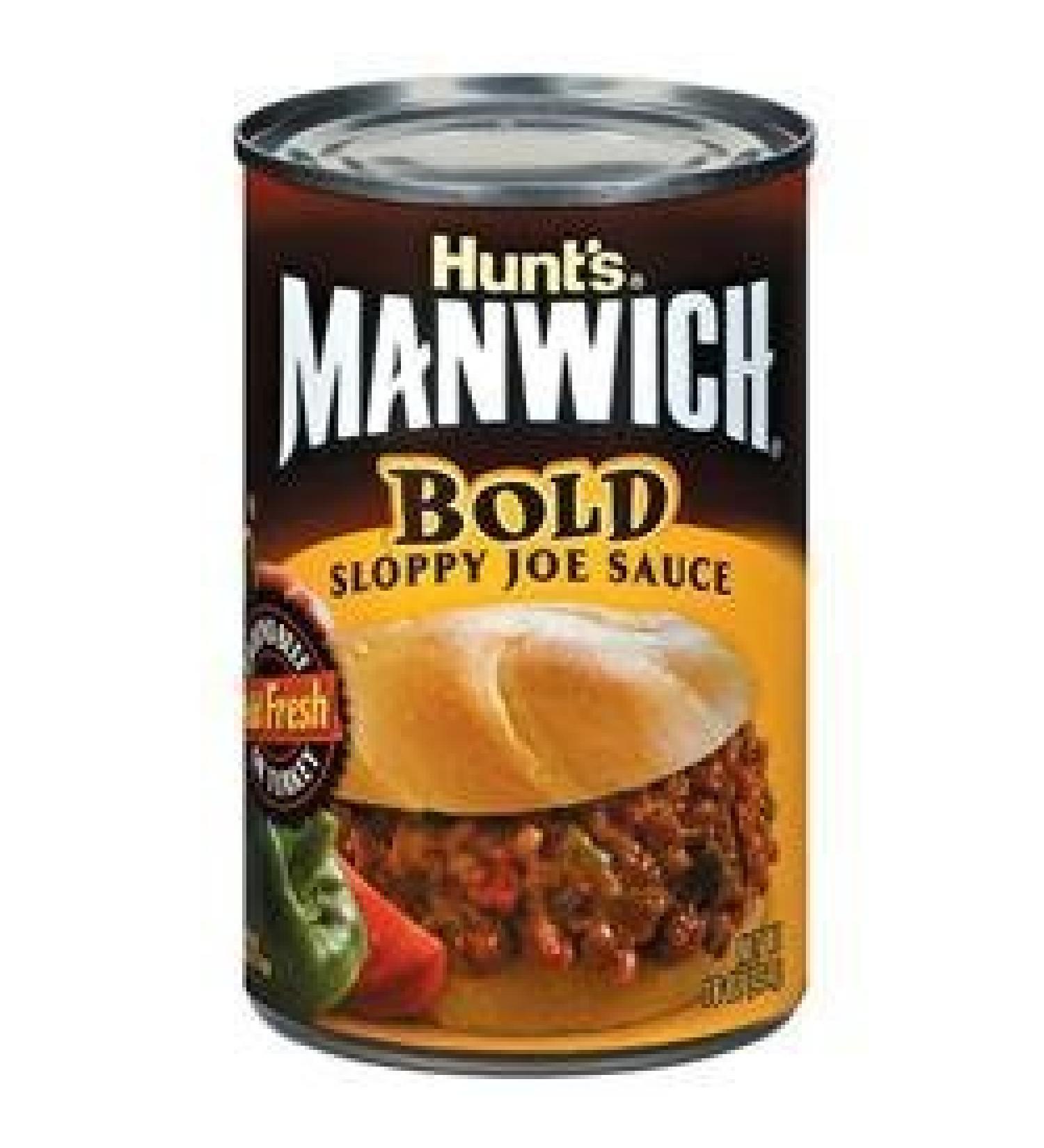 MANWICH (Bold) Sloppy Joe Sauce 16oz 3pack by Hunt's