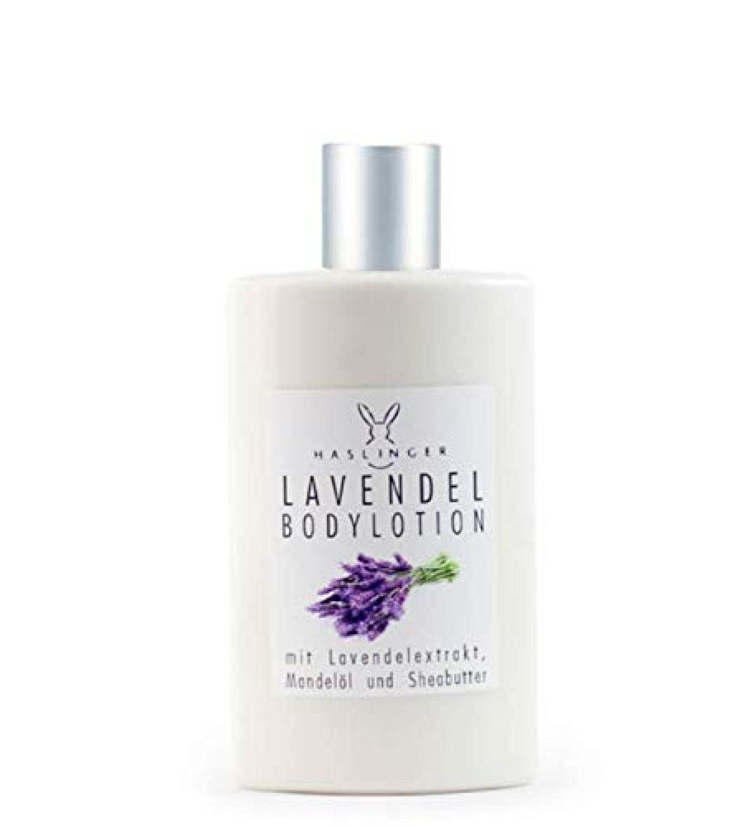 Haslinger Lavender Body Lotion with Lavender Extract Shea Butter & Almond Oil 200 ml
