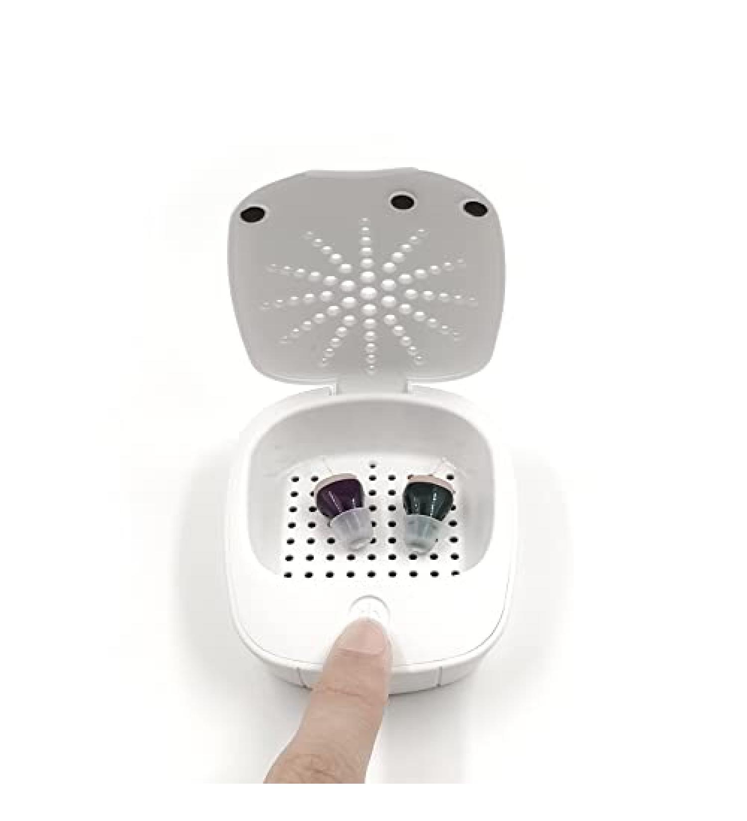 Electric Hearing Aid Dehumidifier Dryer with Lamp Electric Drying Case Electric Hearing Aid Dryer Light Fit All Hearing Aids of All Brand - Buy Online on SooperMarket.com
