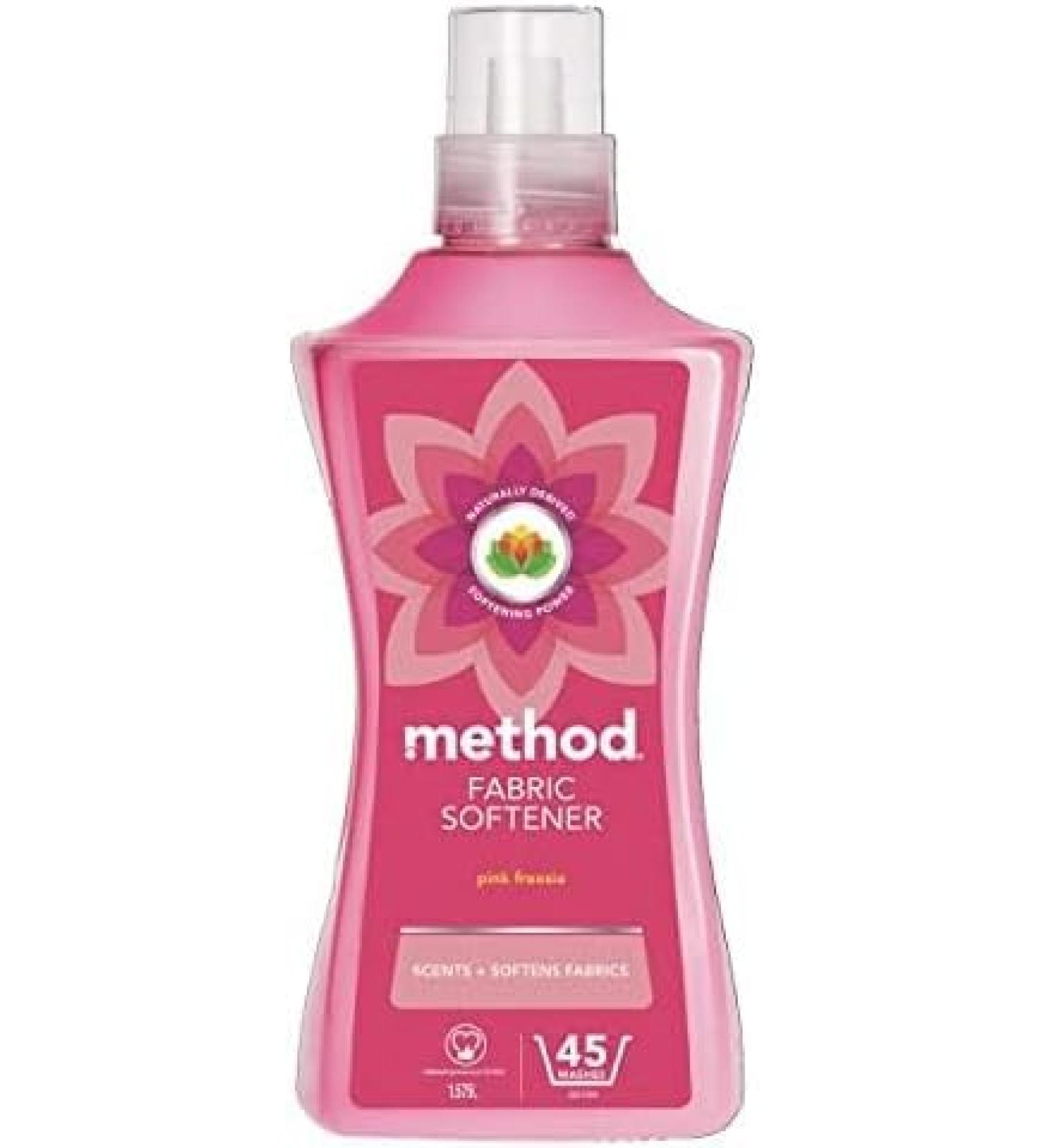 Method Fabric Softener Pink Freesia 45 Washes 1.575 l - Pack of 1 - Buy Online on SooperMarket.com