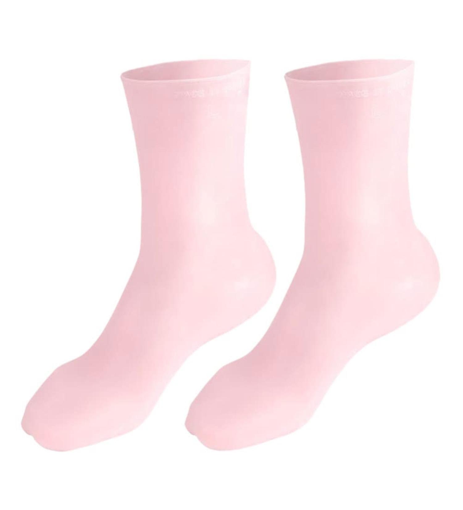Fomiyes Moisturizing Socks - Spa Quality Foot Care for Cracked Heels | Beach & Wellness Socks for Men & Women | Elastic Comfort 20x10 cm - Buy Online on SooperMarket.com
