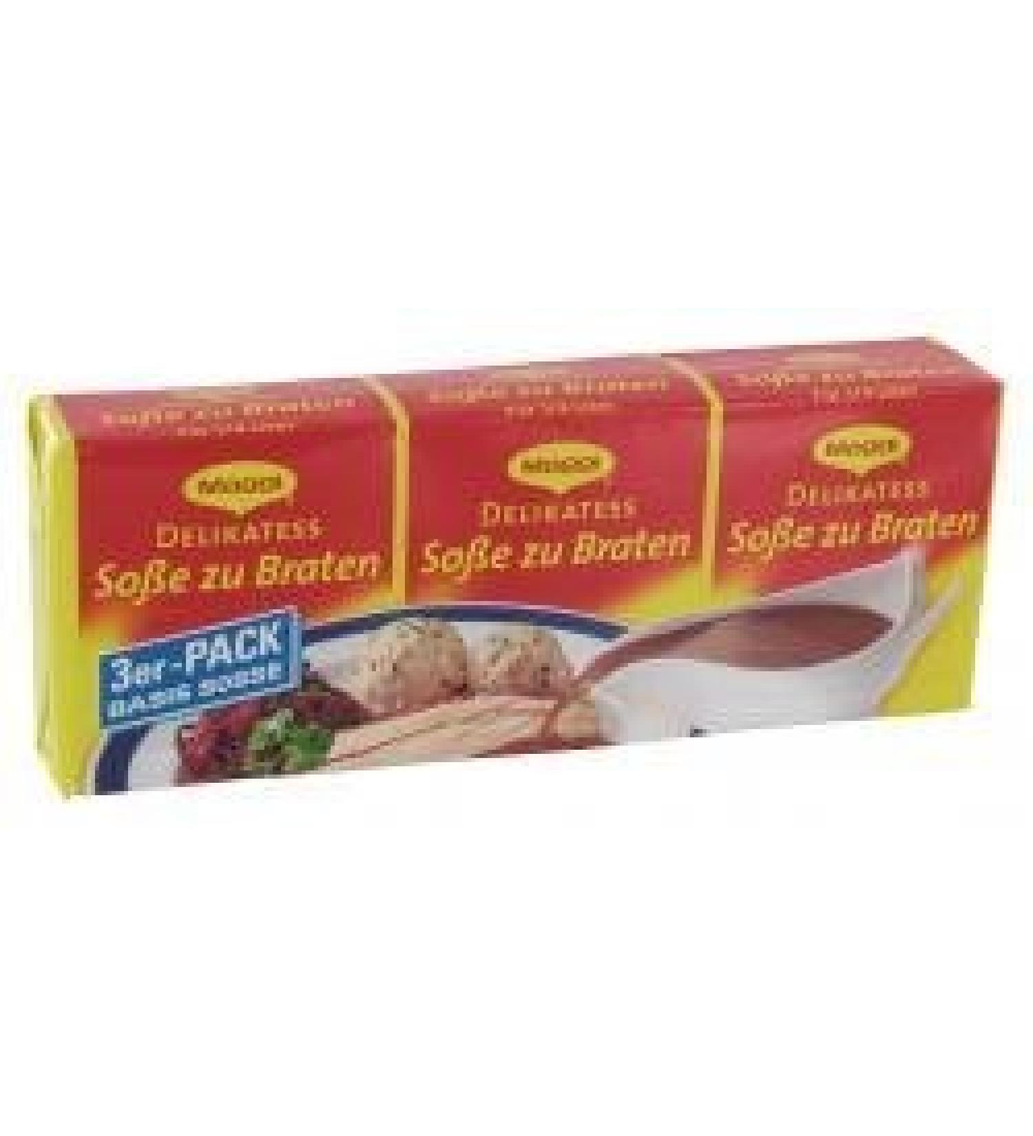 MAGGI DELIKATESS Sosse zu Braten Roast Gravy Mix (pack of 3 x 250 ml) by Maggi