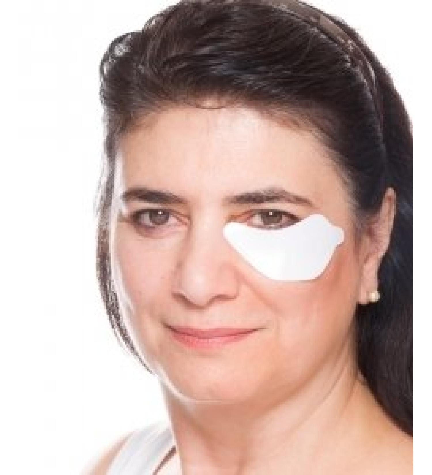 2 silicone eyelid pads for eyelash extension eyelash tinting eyelash perm