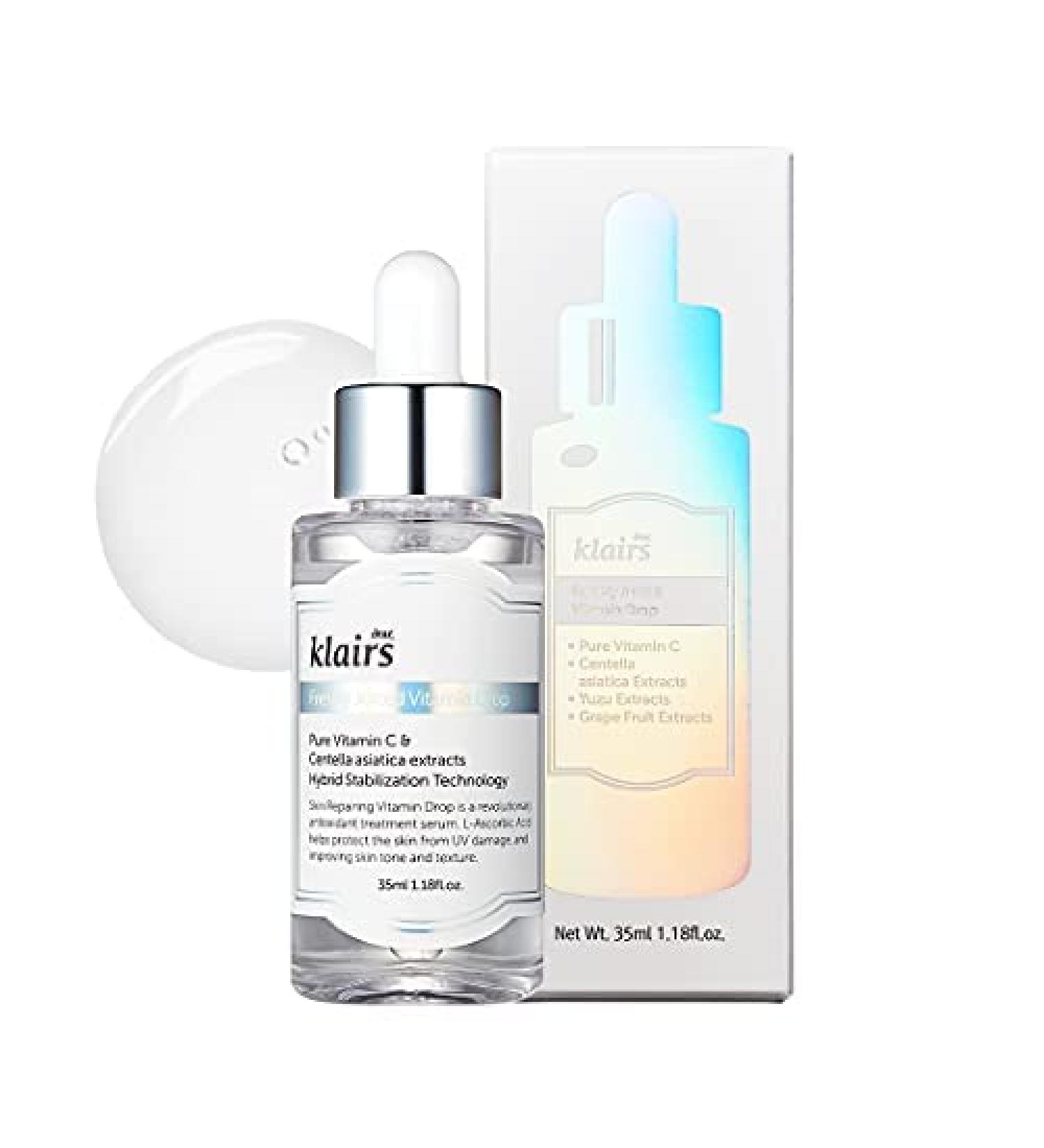 Dear Klairs Freshly Juiced Vitamin Drop 1.18 fl oz - Brightening & Hydrating Serum - Buy Online on SooperMarket.com