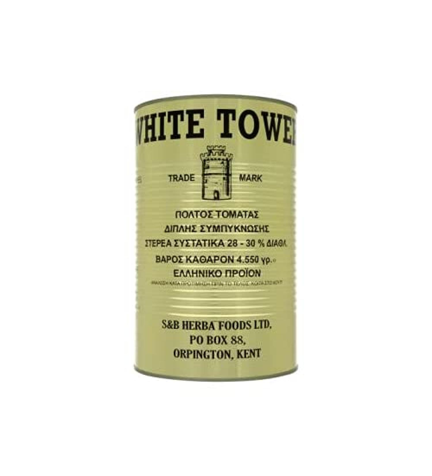 White Tower Tomato Paste 4550 g
