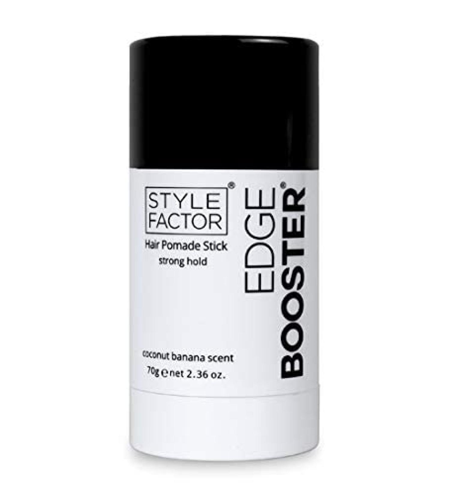 Style Factor Edge Booster Hair Pomade Stick Strong Hold 2.36 oz - Coconut Banana - Buy Online on SooperMarket.com