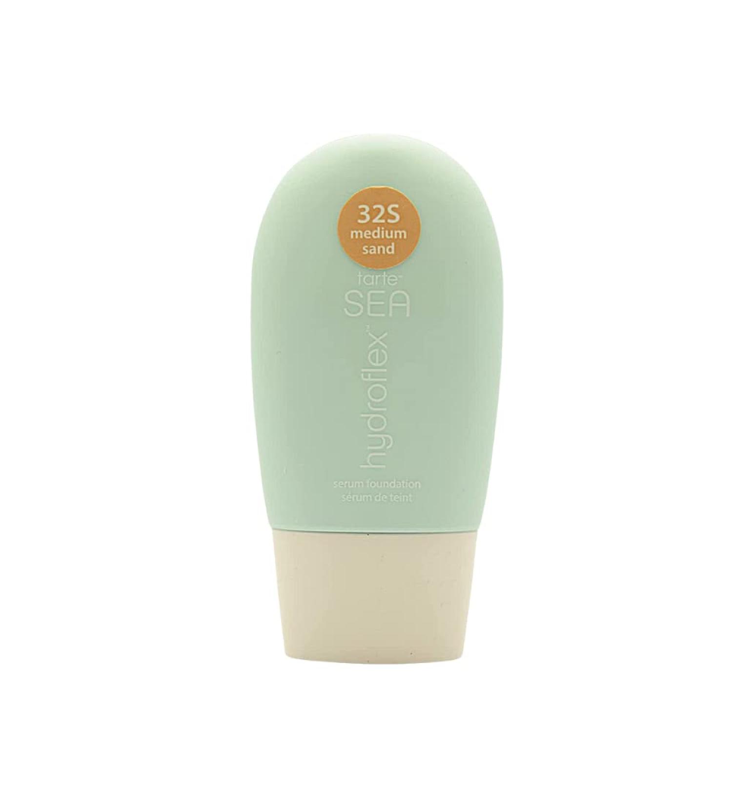 Tarte SEA Hydroflex Serum Foundation 1.01 oz / 30 mL - 32S Medium Sand - Medium Skin with Warm  Golden Undertones