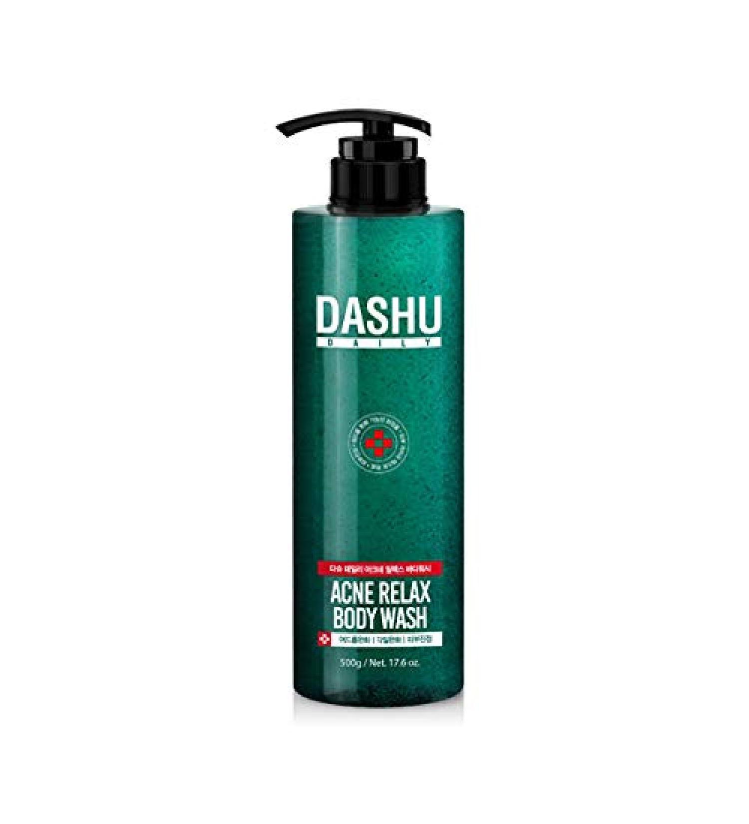 Dashu Daily Acne Relax Body Wash 16.9fl oz - Cooling Acne Treatment - Buy Online on SooperMarket.com