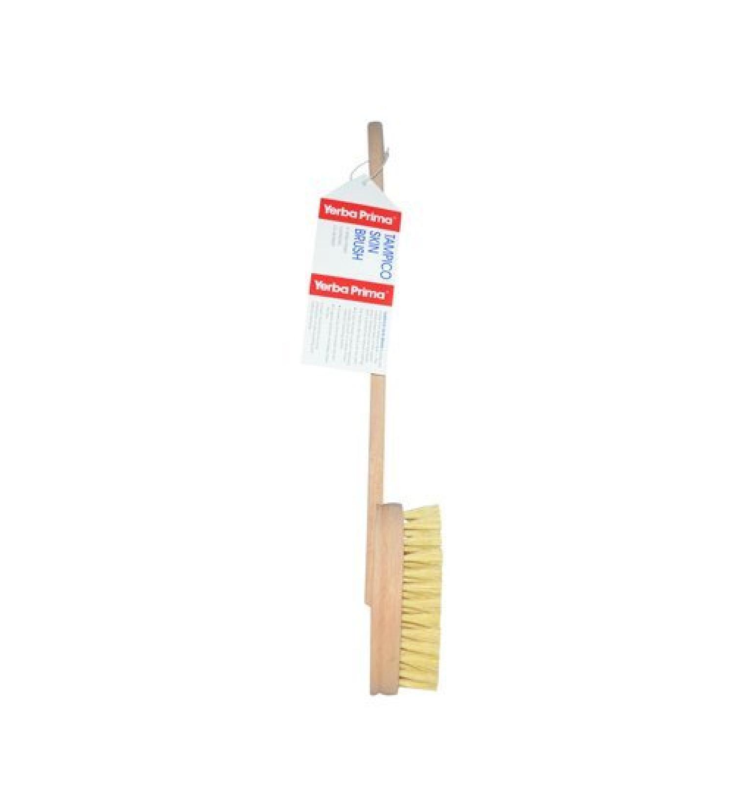 Yerba Prima Tampico Skin Brush - Exfoliate for Radiant Skin & Improved Circulation - Buy Online on SooperMarket.com