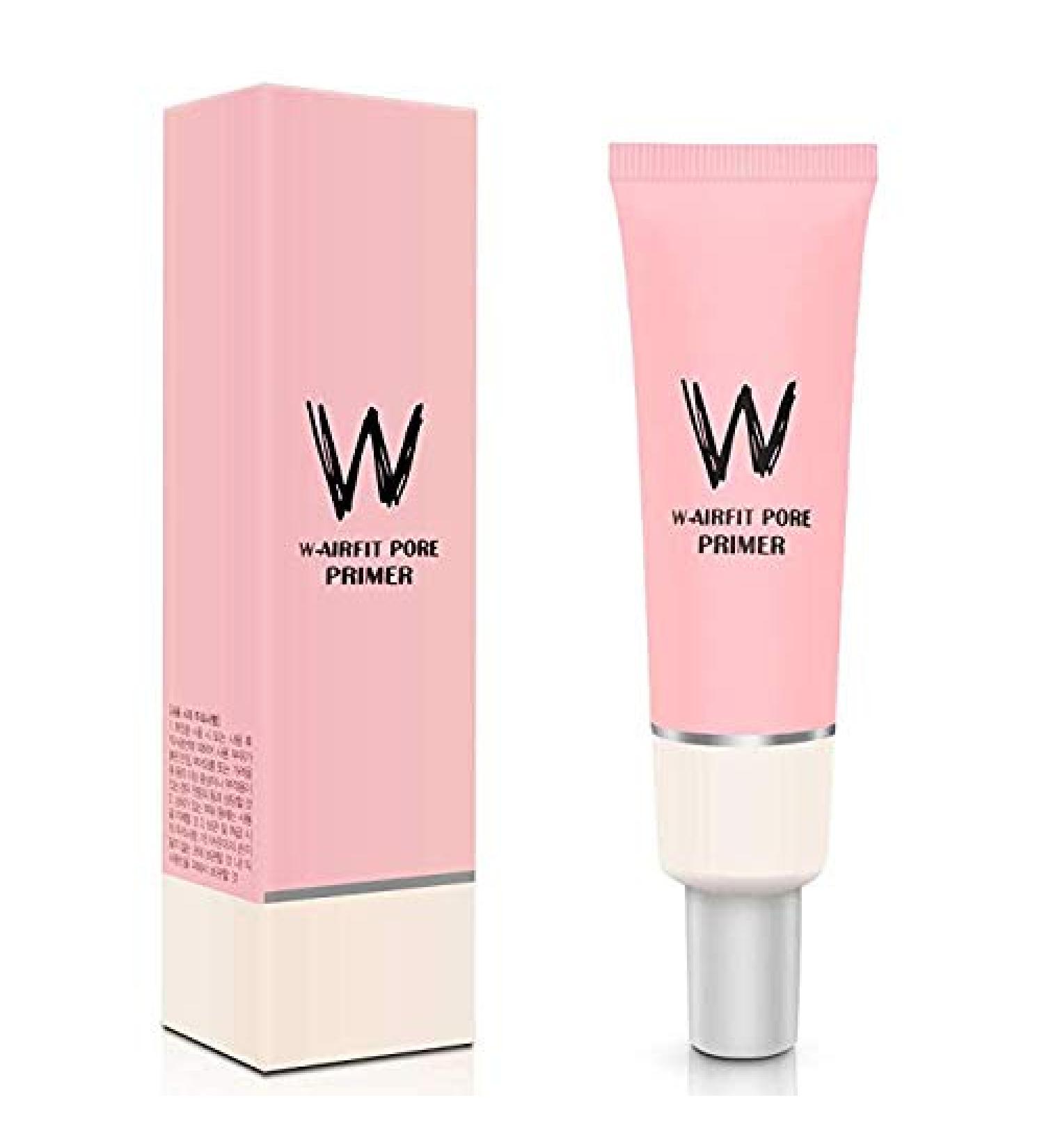 Pore Primer Face Makeup Base - Pink Isolation Cream for Smooth Skin & Acne Marks Coverage | Oil Control Moisturizing Essence Concealer Foundation - 35g - Buy Online on SooperMarket.com