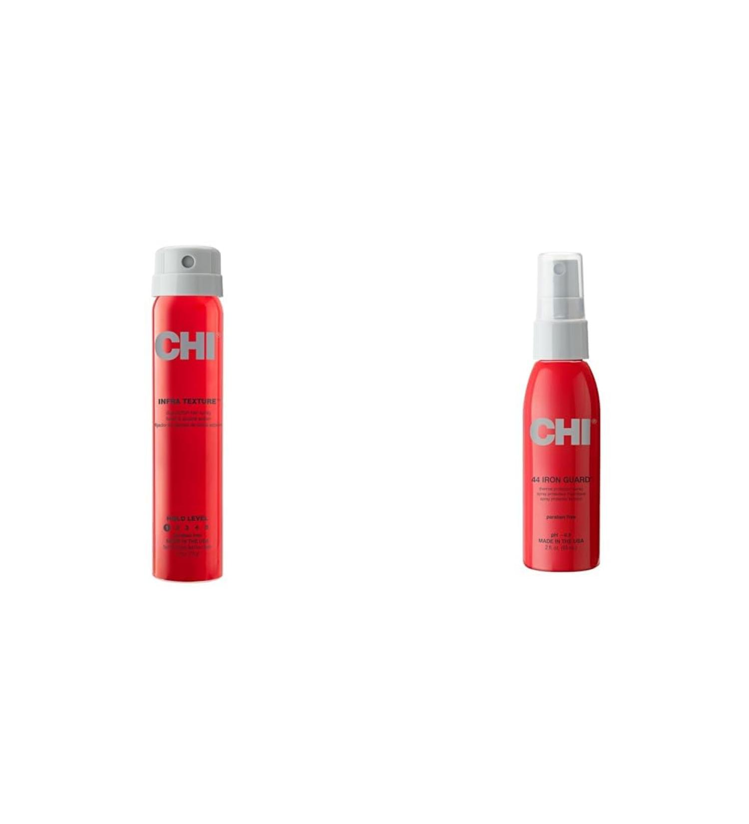 CHI Infra Texture Hair Spray and Iron Guard Bundle 2.6 oz and 8.5 oz - Buy Online on SooperMarket.com