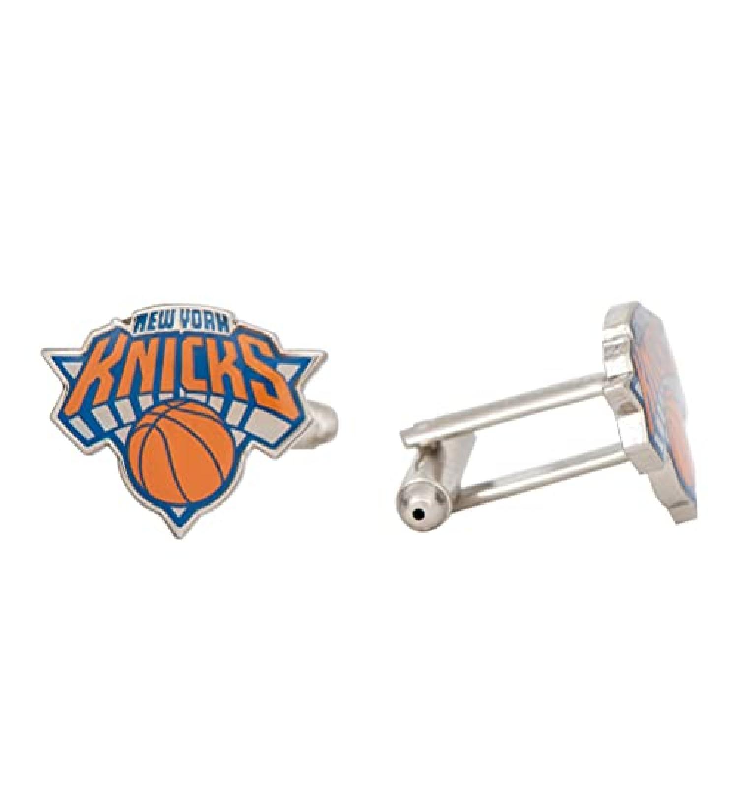 New York Knicks NBA Logo Cufflinks - Official Team Formal Wear - Buy Online on SooperMarket.com