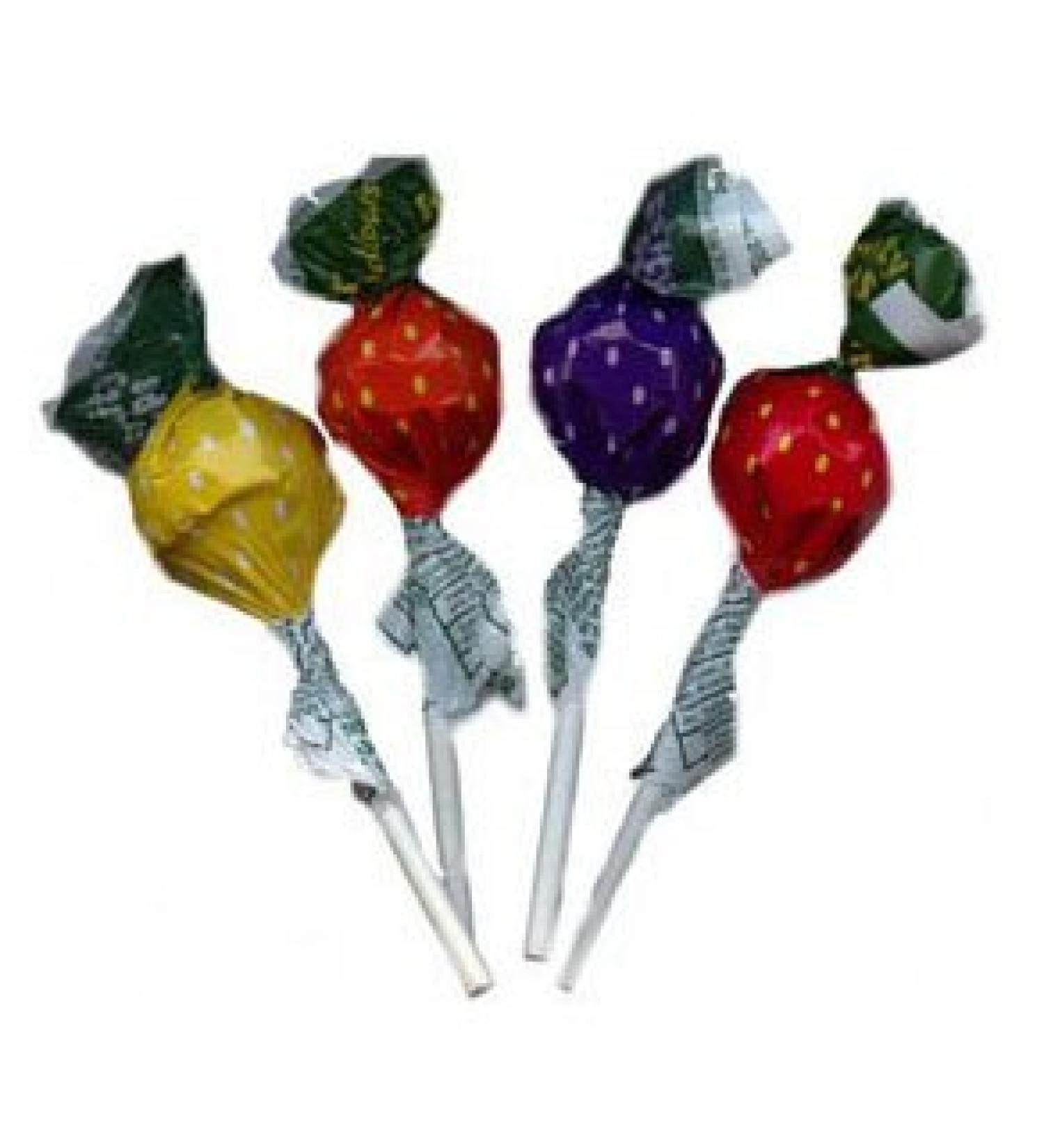 Fruity Pops (Blackcurrant Strawberry Orange Lemon) x25