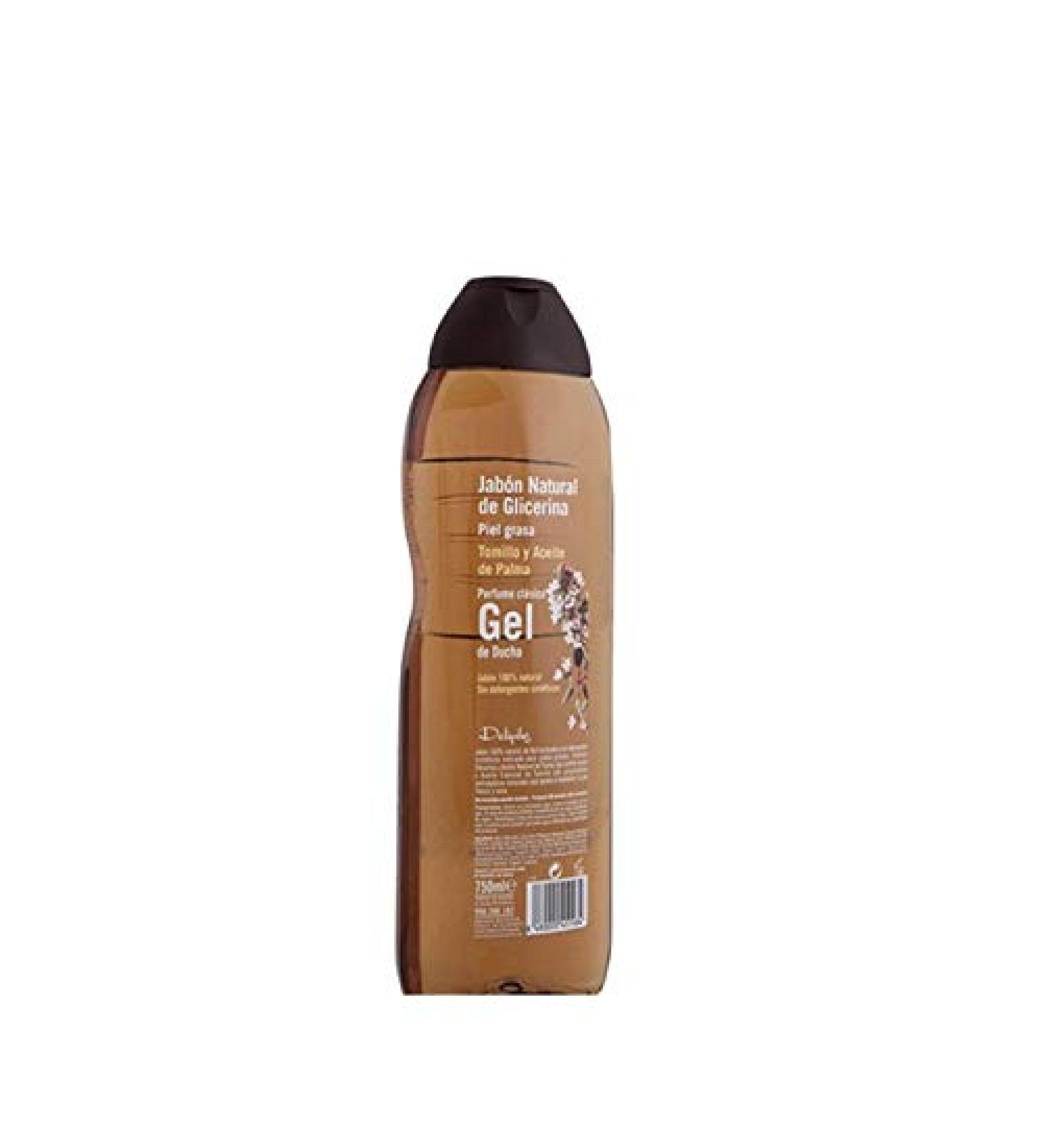 DELIPLUS Glycerin Shower Gel for Greasy Skin 750ML