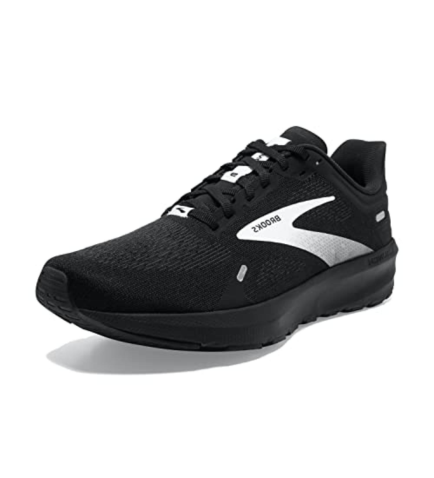 Brooks Launch 9 Men's Neutral Running Shoe - Black/White - Size 10.5 - Buy Online on SooperMarket.com